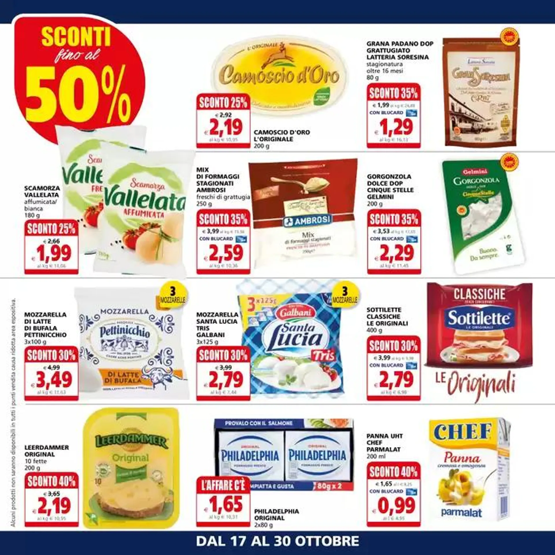 Grandi Marche Sconti fino al 50% da 17 ottobre a 30 ottobre di 2024 - Pagina del volantino 10