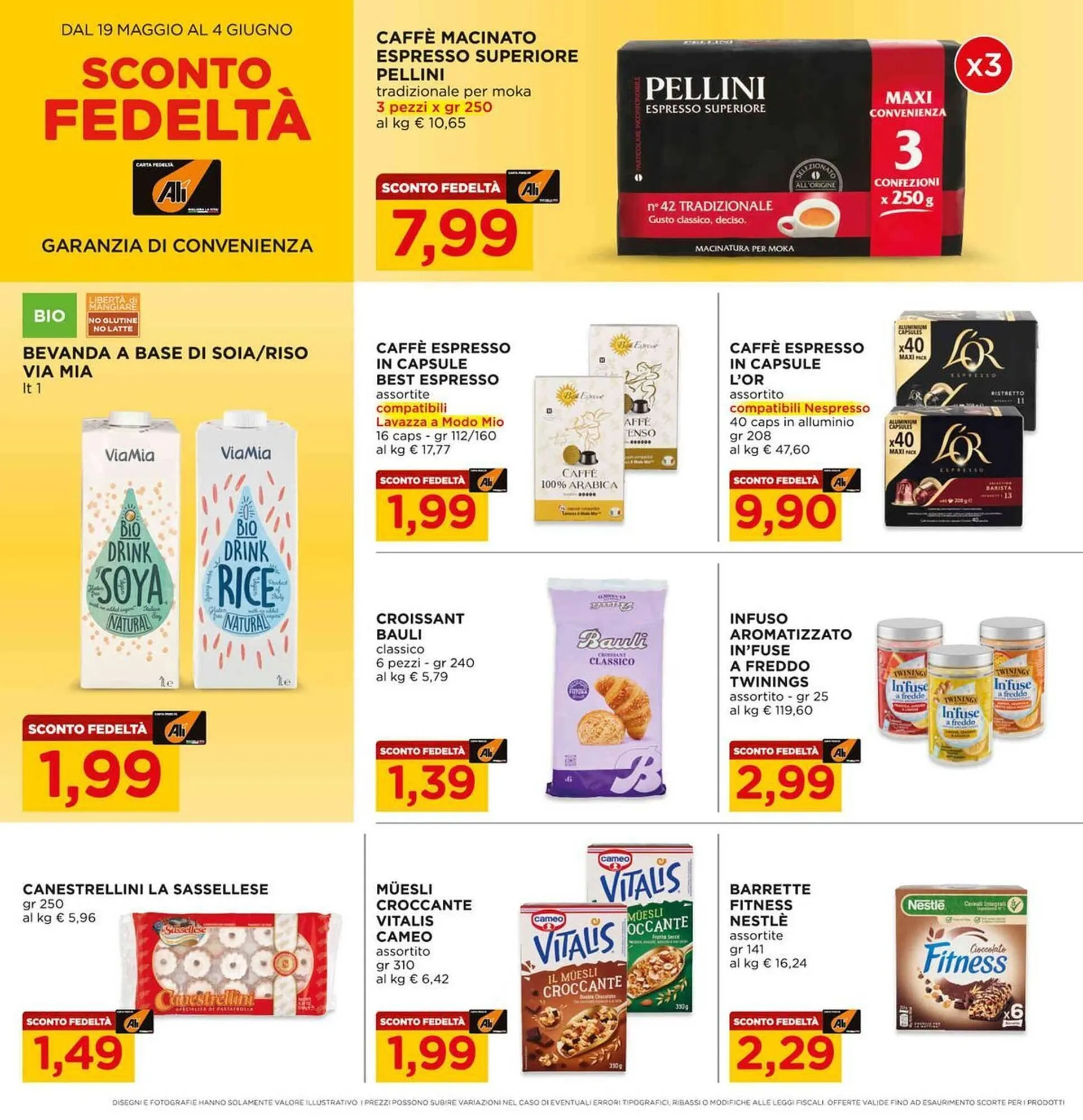 Volantino Alì Supermercati da 19 maggio a 4 giugno di 2025 - Pagina del volantino 12
