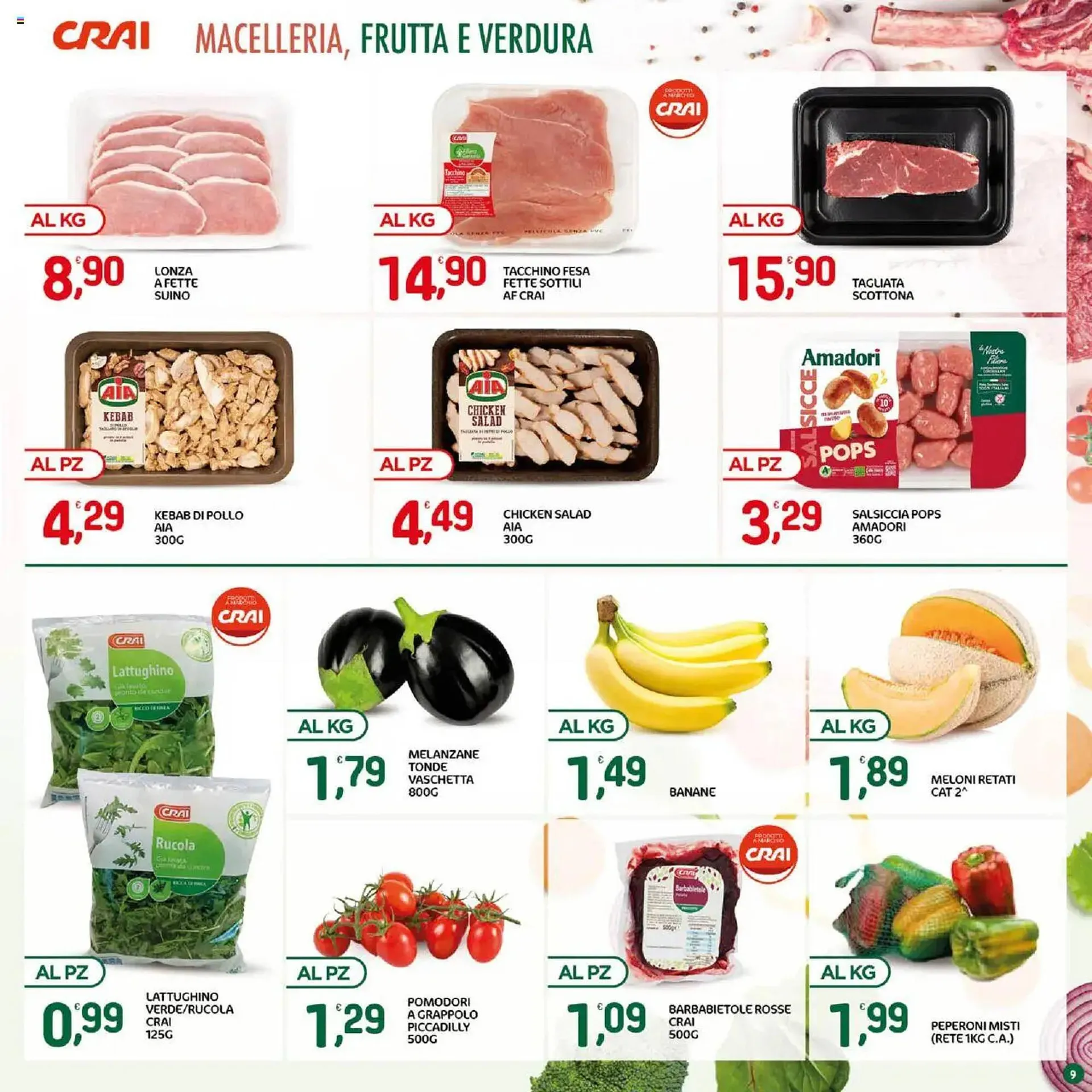 Volantino Crai da 29 maggio a 11 giugno di 2025 - Pagina del volantino 9
