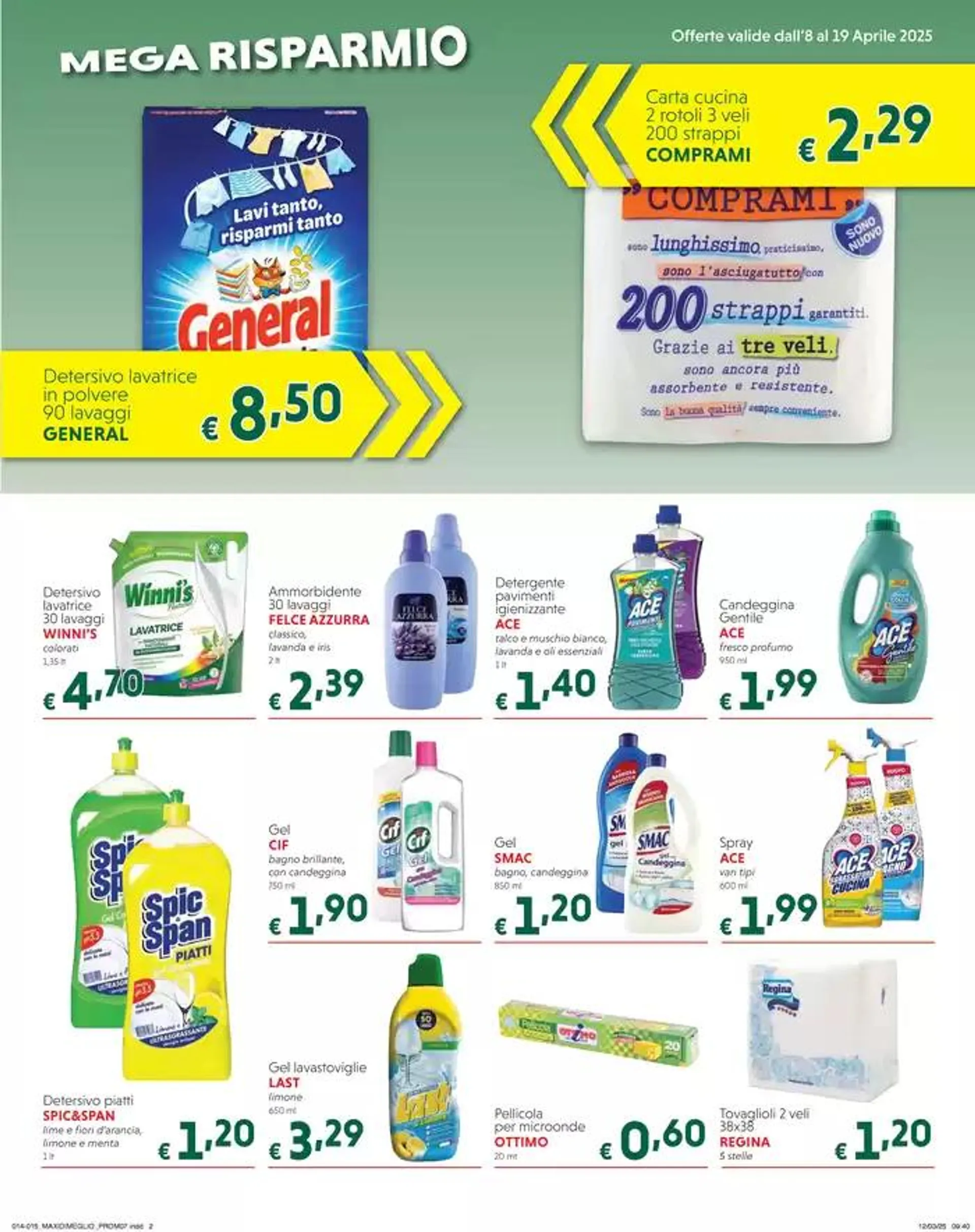 Buona Pasqua da 8 aprile a 19 aprile di 2025 - Pagina del volantino 15
