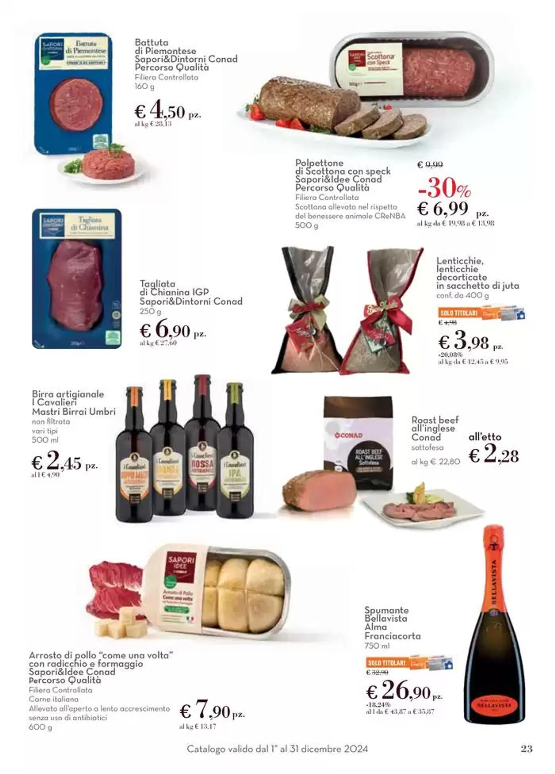 Catalogo Sapori & Natale da 1 dicembre a 31 dicembre di 2024 - Pagina del volantino 23