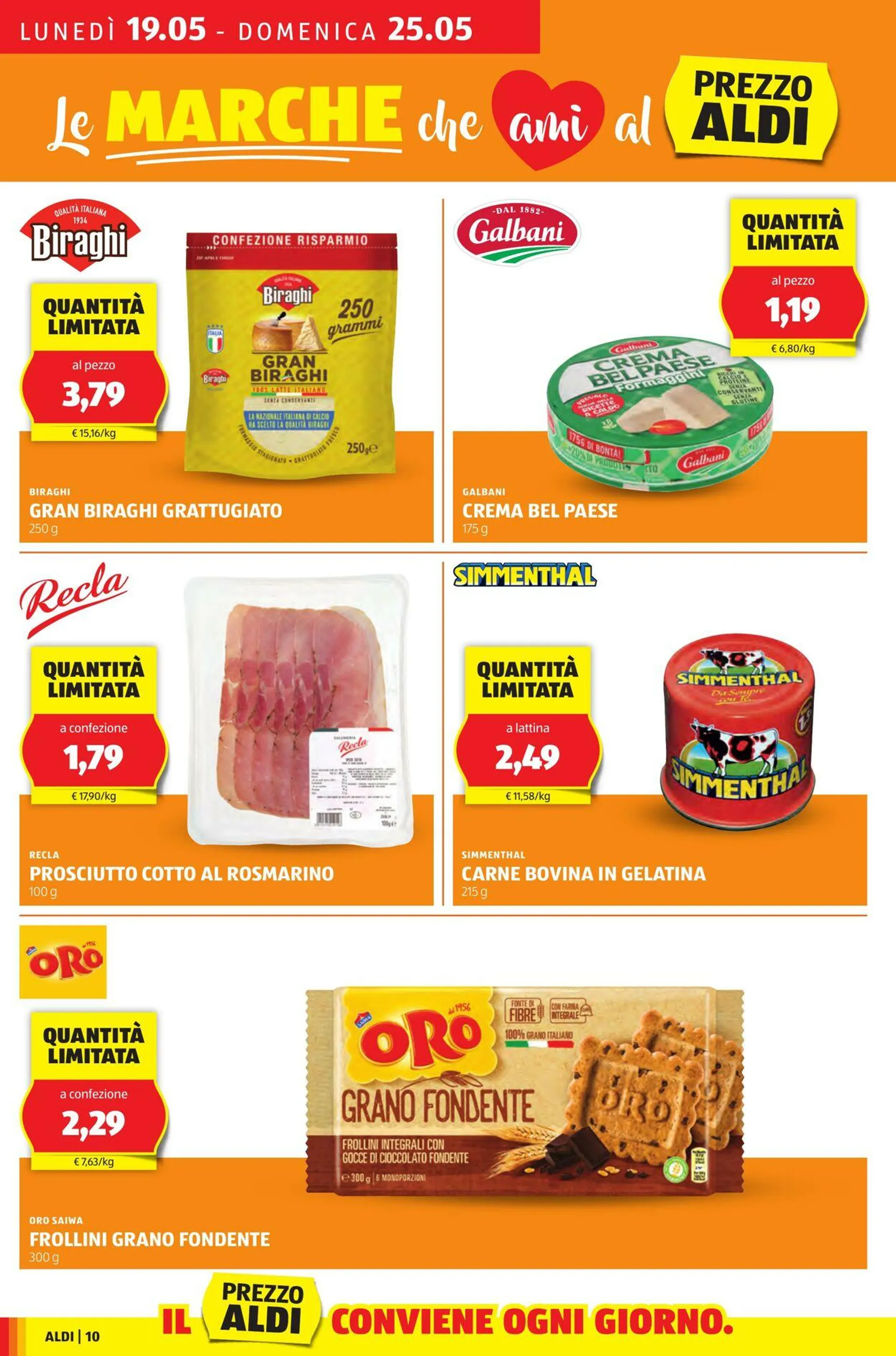 Aldi Volantino attuale da 19 maggio a 25 maggio di 2025 - Pagina del volantino 10