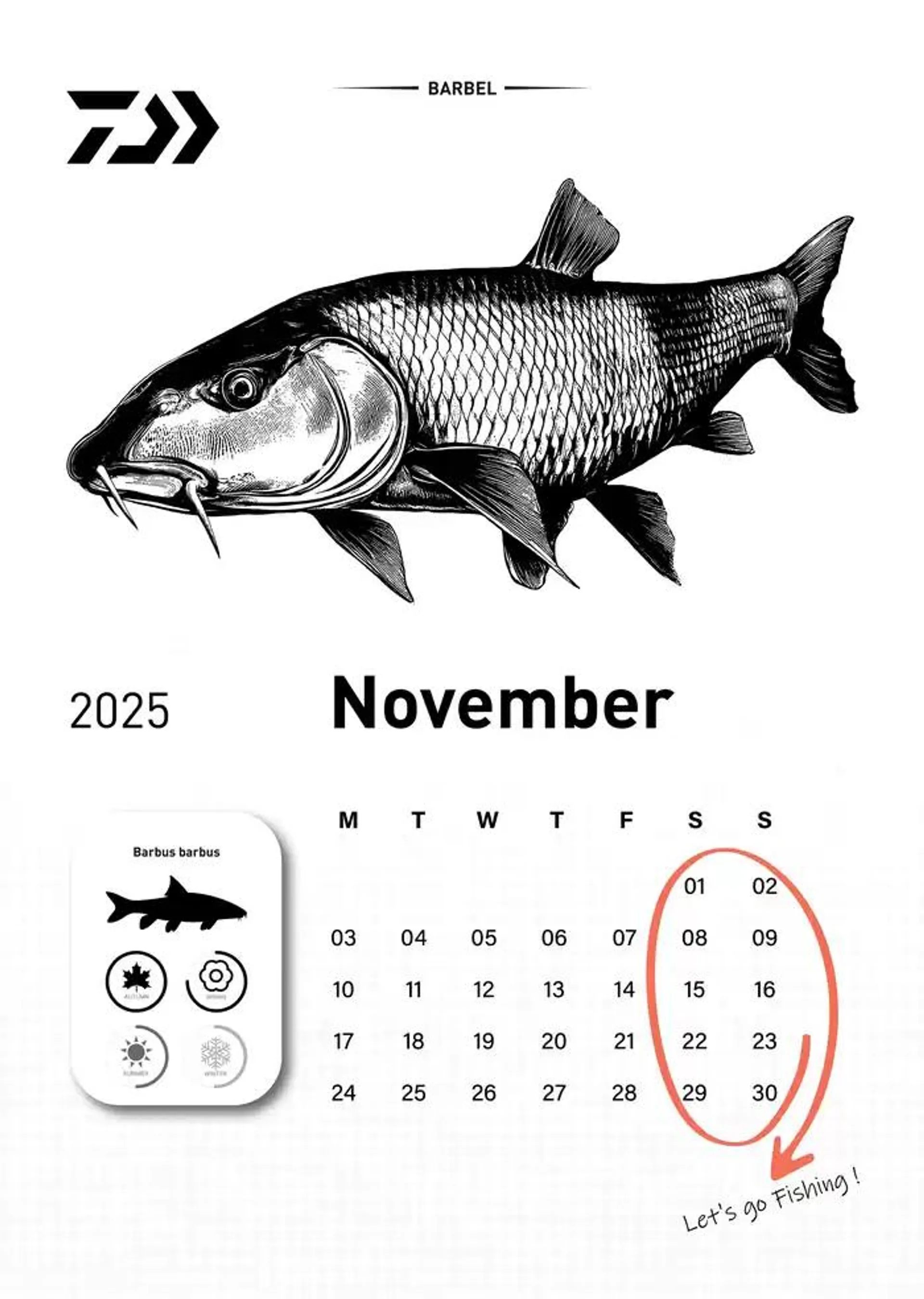 2025 Calendar da 6 dicembre a 31 dicembre di 2025 - Pagina del volantino 12