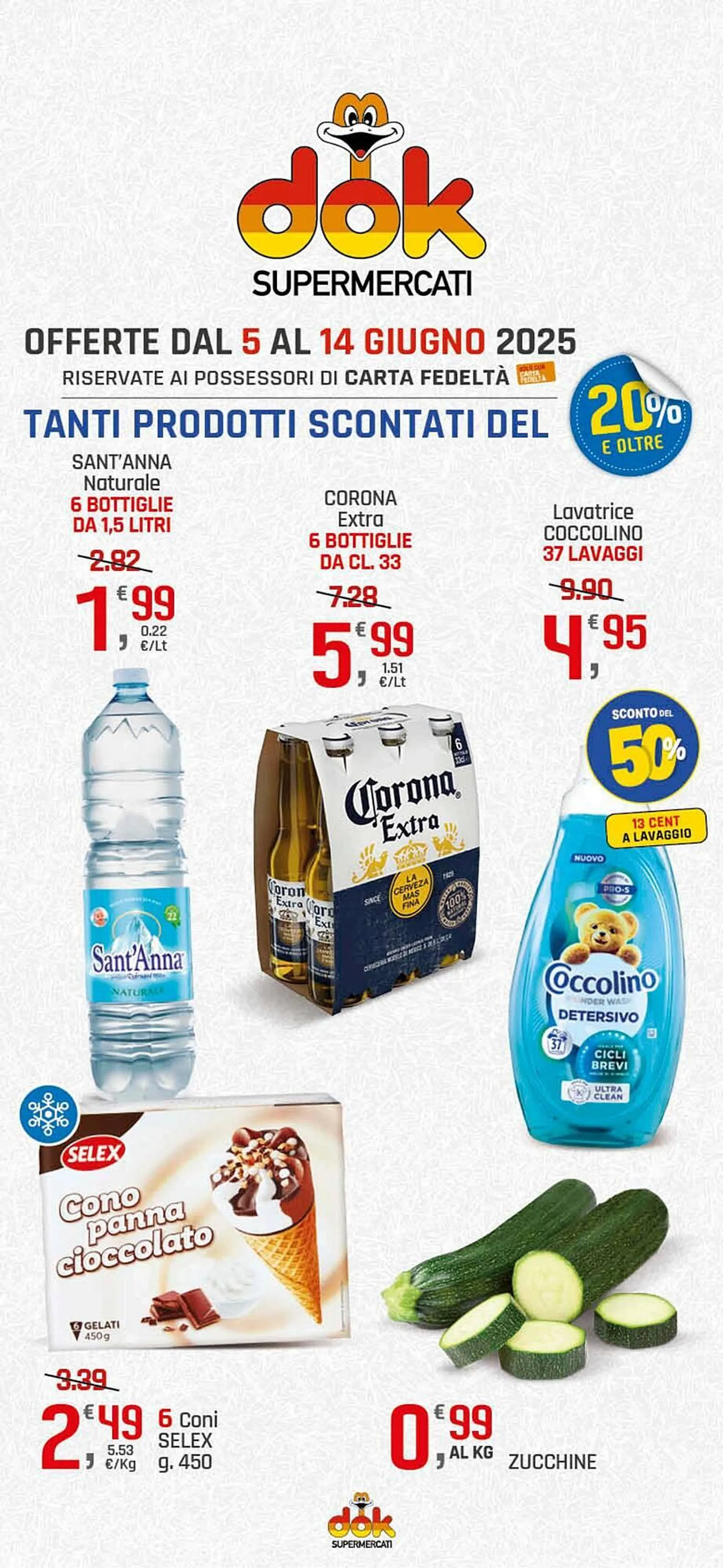 Volantino Supermercati Dok - 1