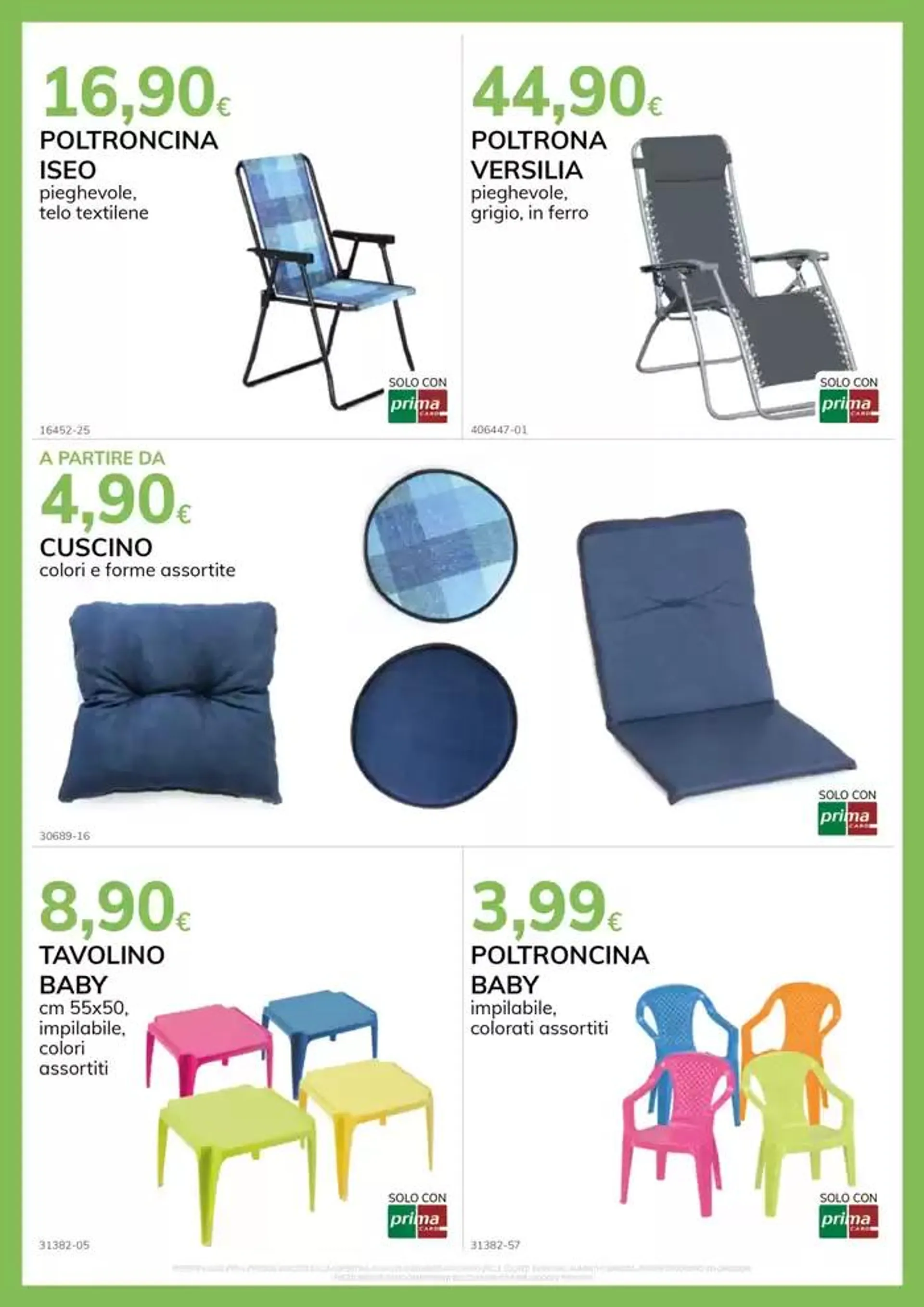 Speciale Mobili Estivi! da 22 aprile a 16 giugno di 2025 - Pagina del volantino 5