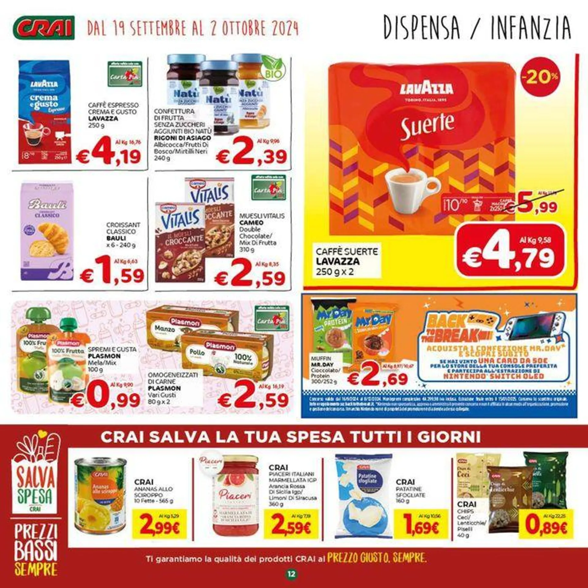 Sconti fino al 50% da 19 settembre a 2 ottobre di 2024 - Pagina del volantino 12