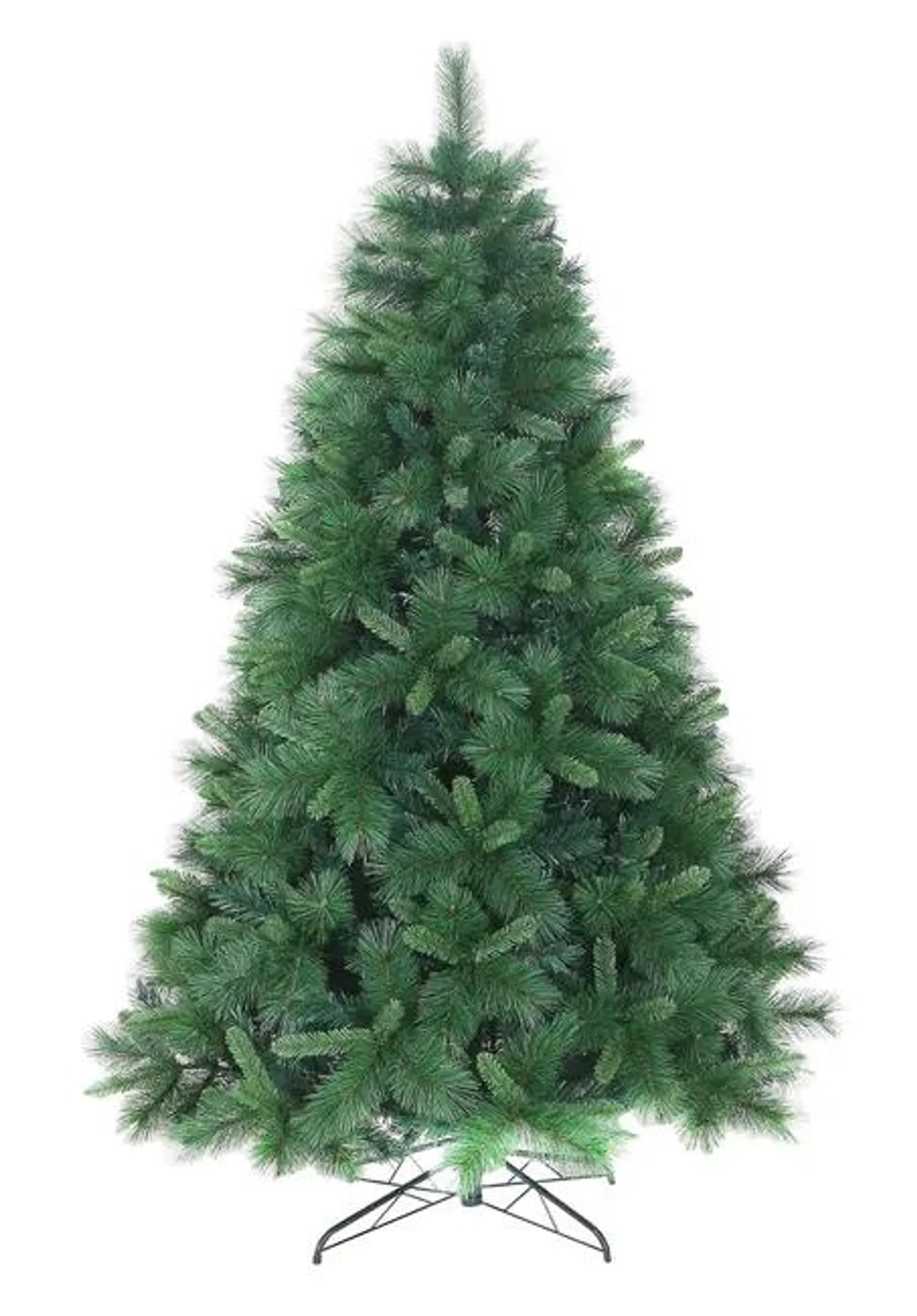 Albero di Natale artificiale Marmolada verde H 210 cm x Ø 135 cm