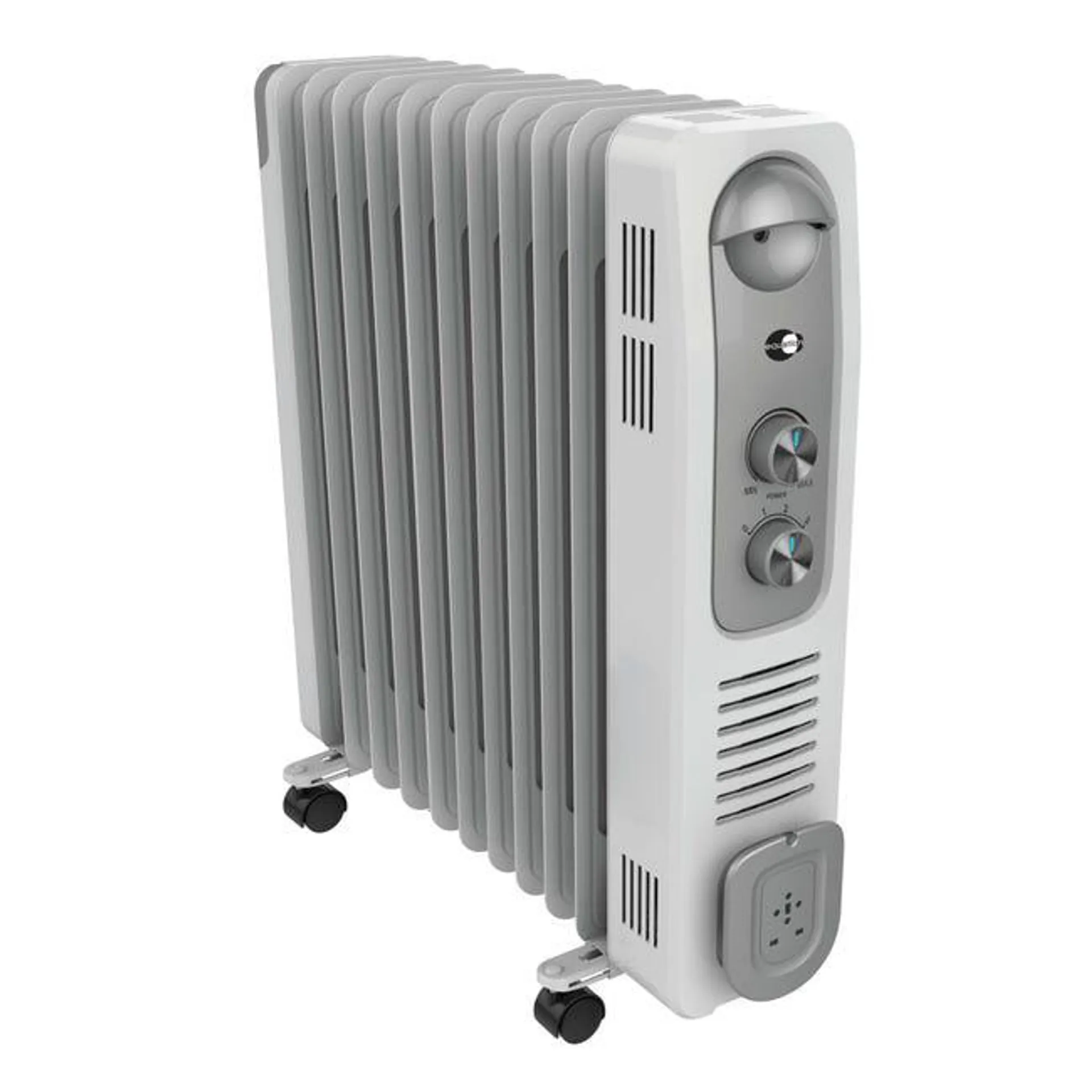 Radiatore ad olio EQUATION Olea bianco 2500 W