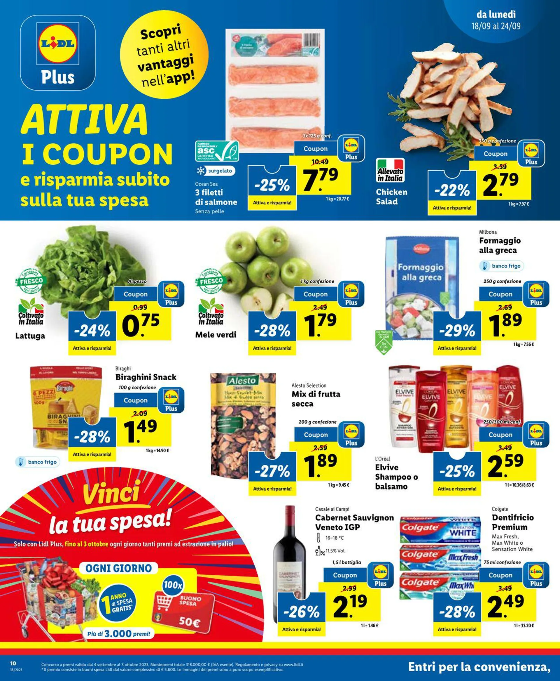 Lidl Volantino attuale da 18 settembre a 24 settembre di 2023 - Pagina del volantino 10