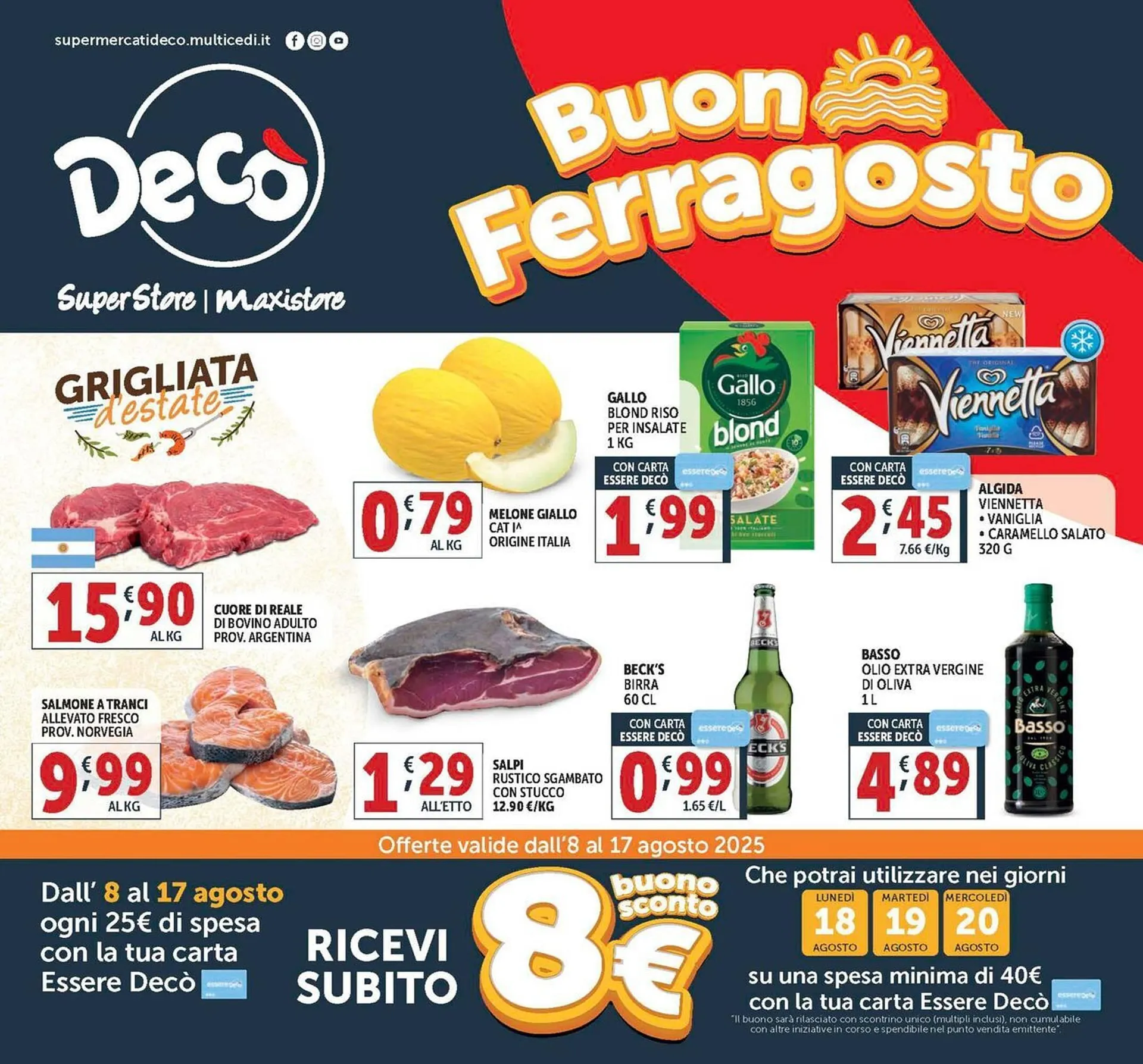 Volantino Deco Maxistore da 8 agosto a 17 agosto di 2025 - Pagina del volantino 1