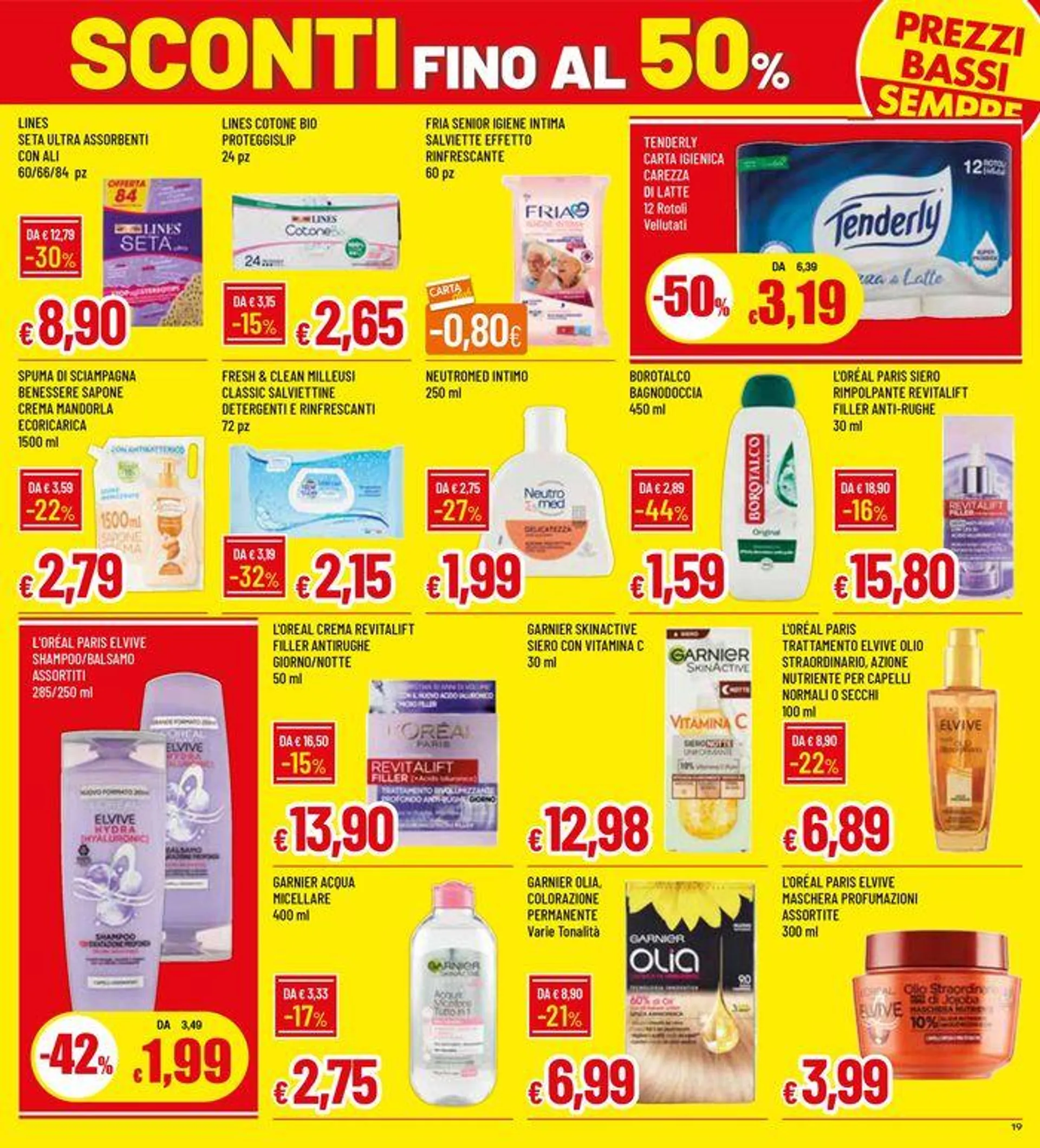 SCONTI fino al 50% - 19