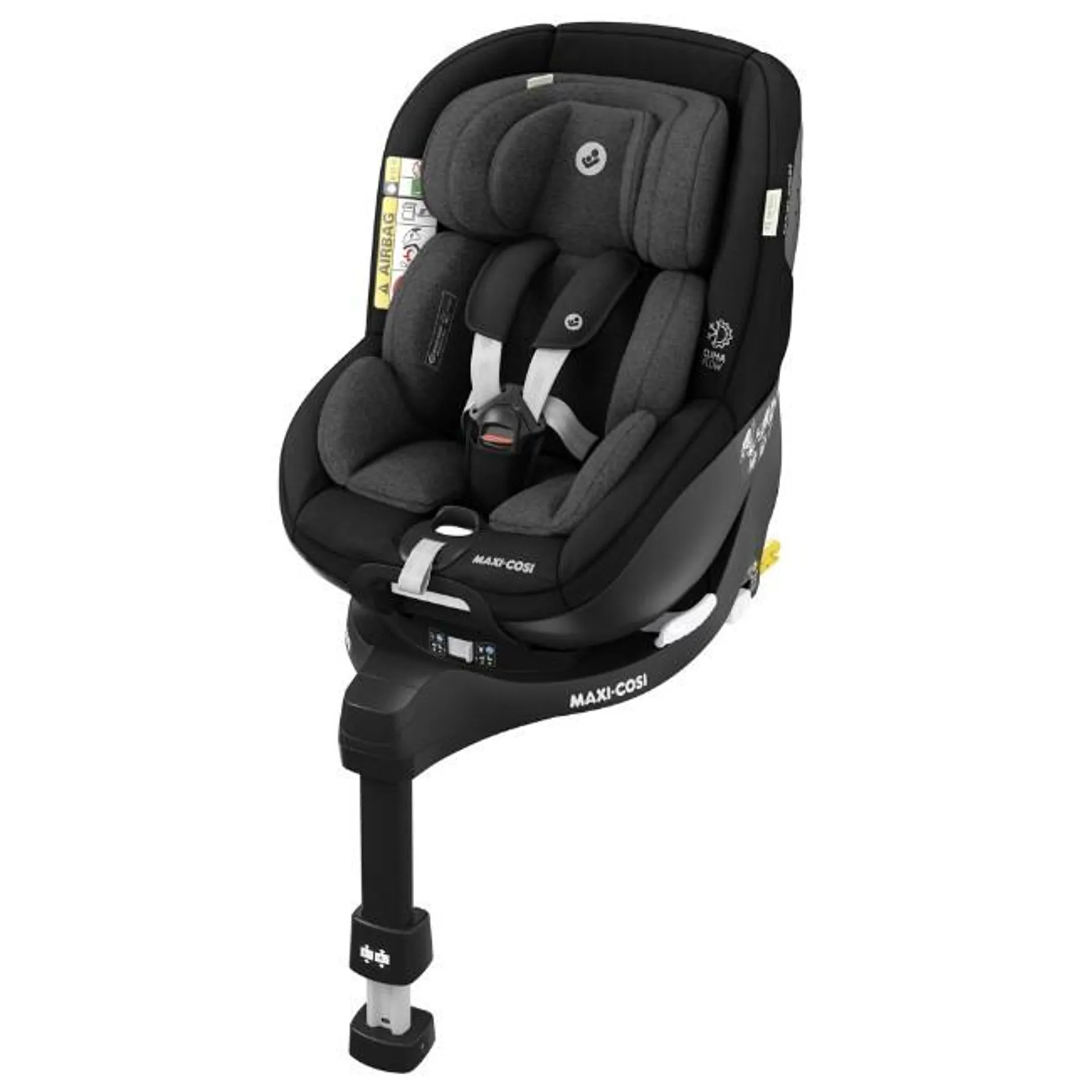 Maxi-Cosi Seggiolino Auto Mica Pro Eco R129 i-Size con Base Girevole 40-105cm