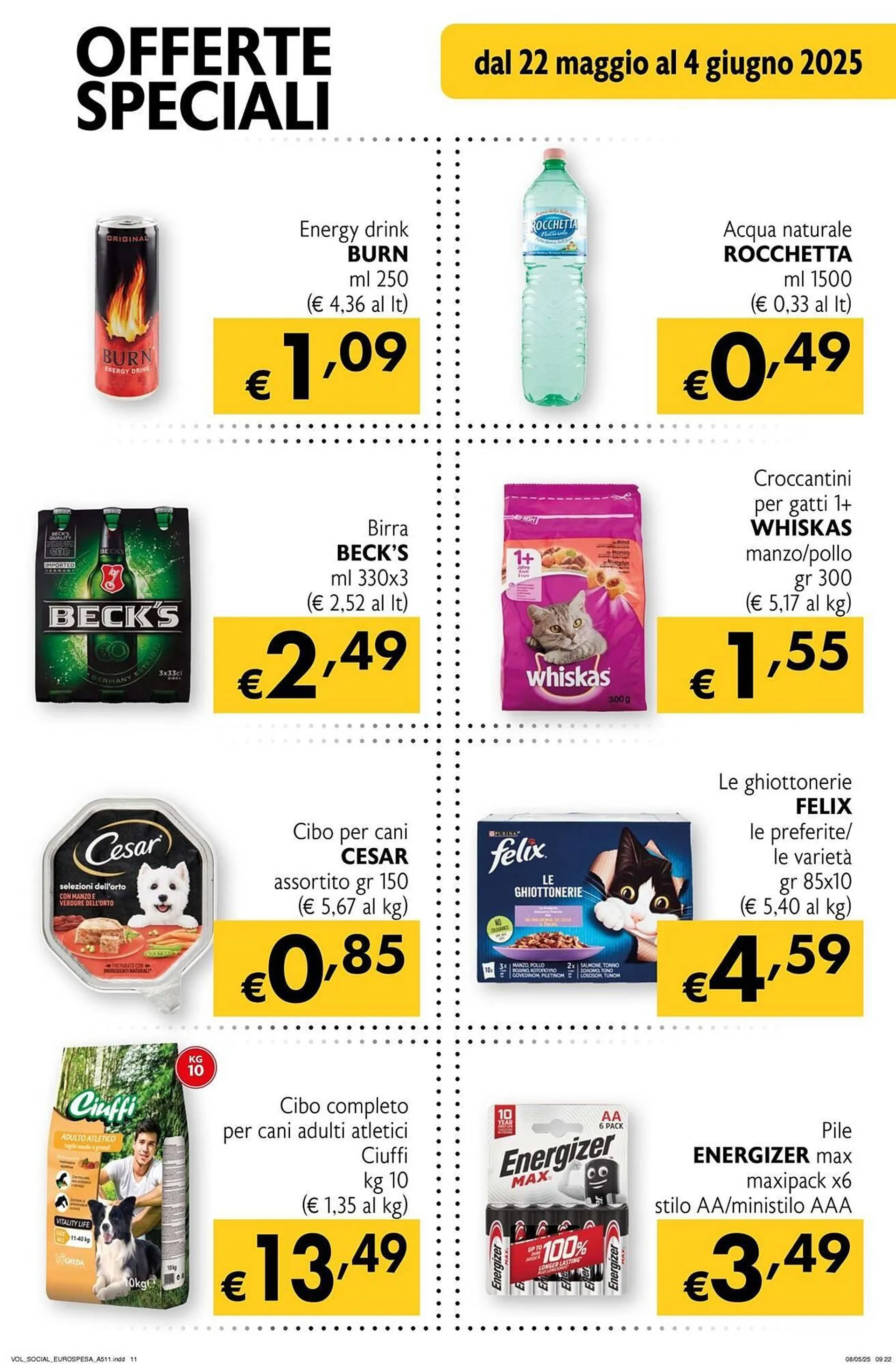 Volantino Eurospesa da 22 maggio a 4 giugno di 2025 - Pagina del volantino 11