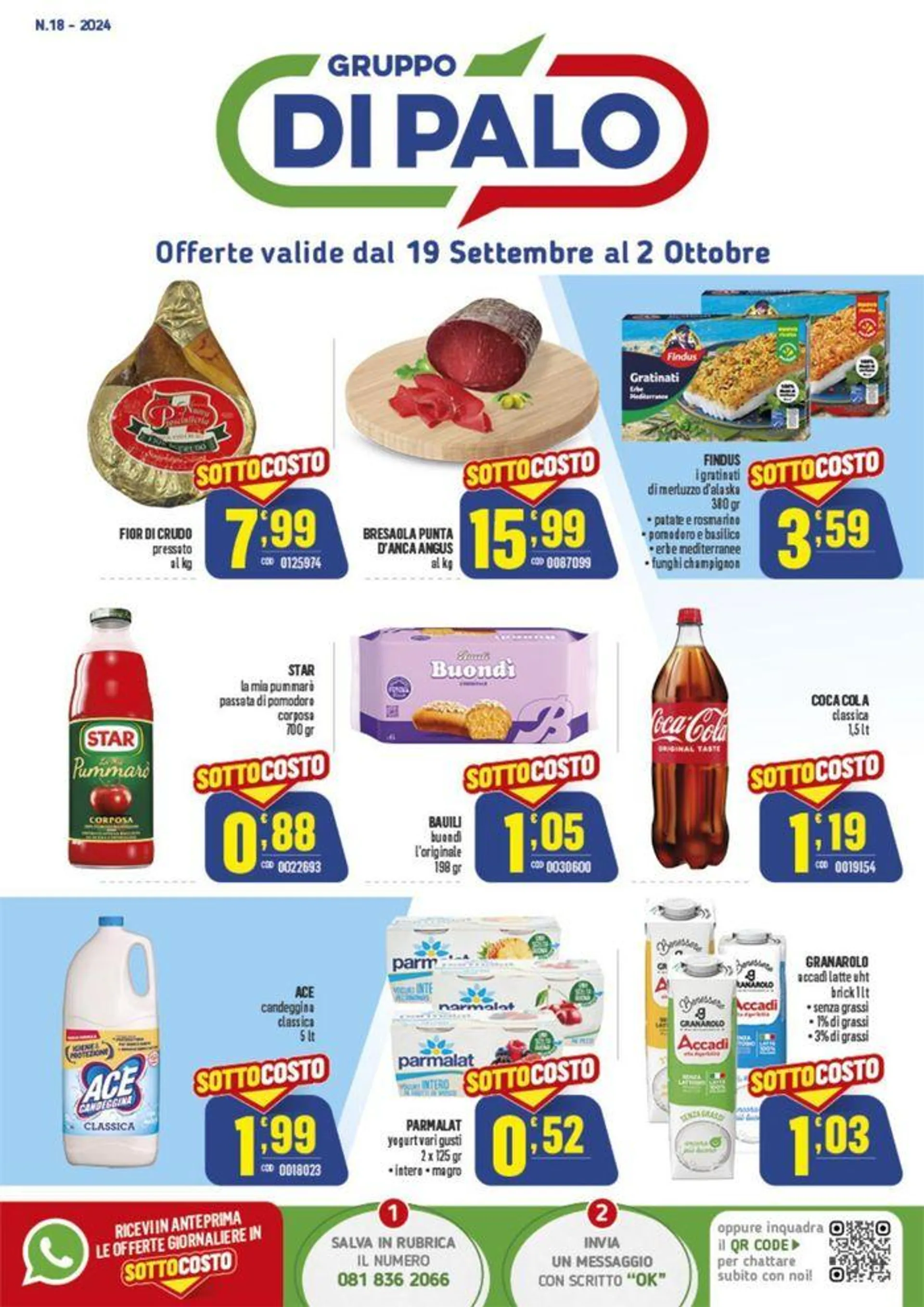 Offerte valide dal 19 settembre al 2 ottobre - 1