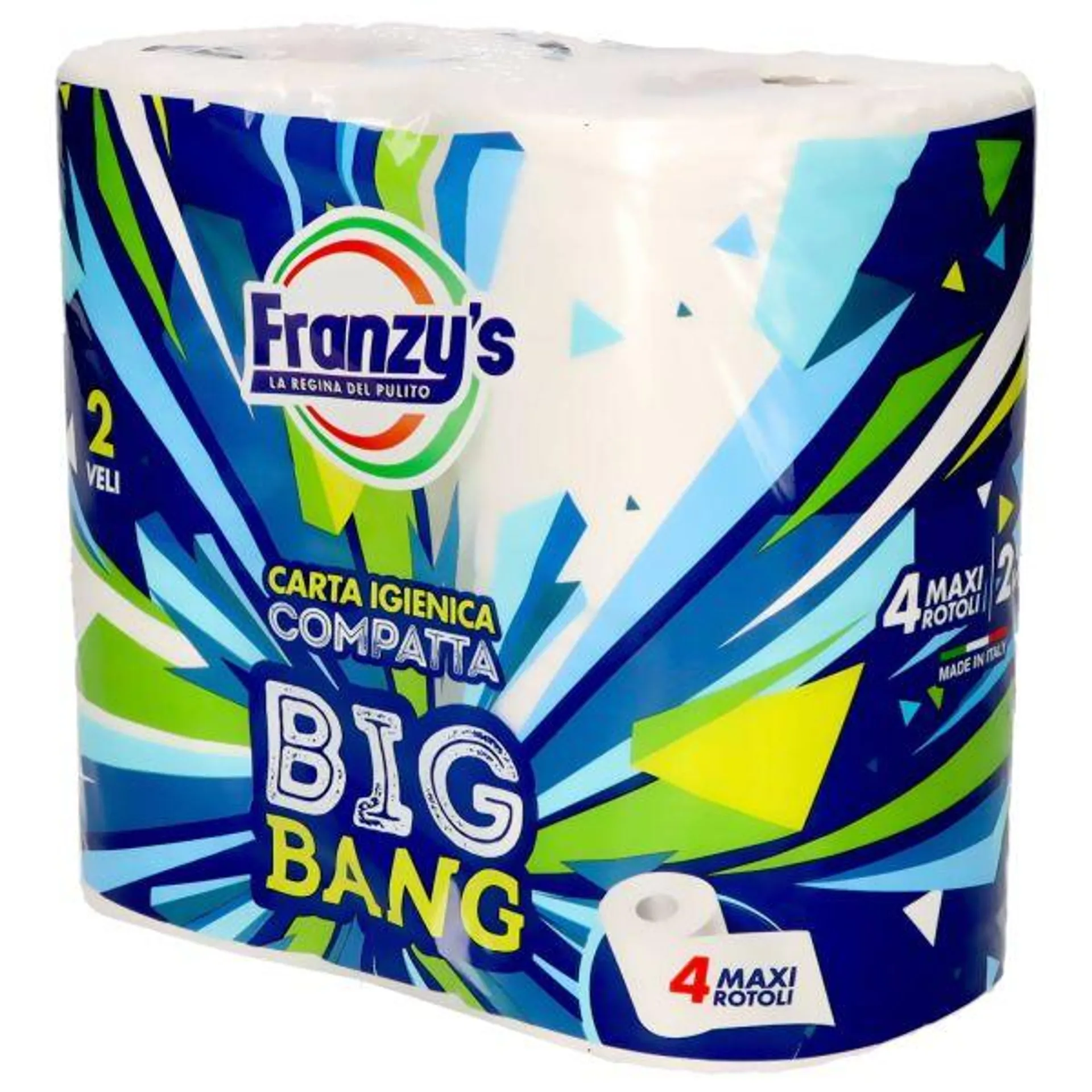 CARTA IGIENICA 2 VELI FRANZY'S BIG BANG 4 ROTOLI