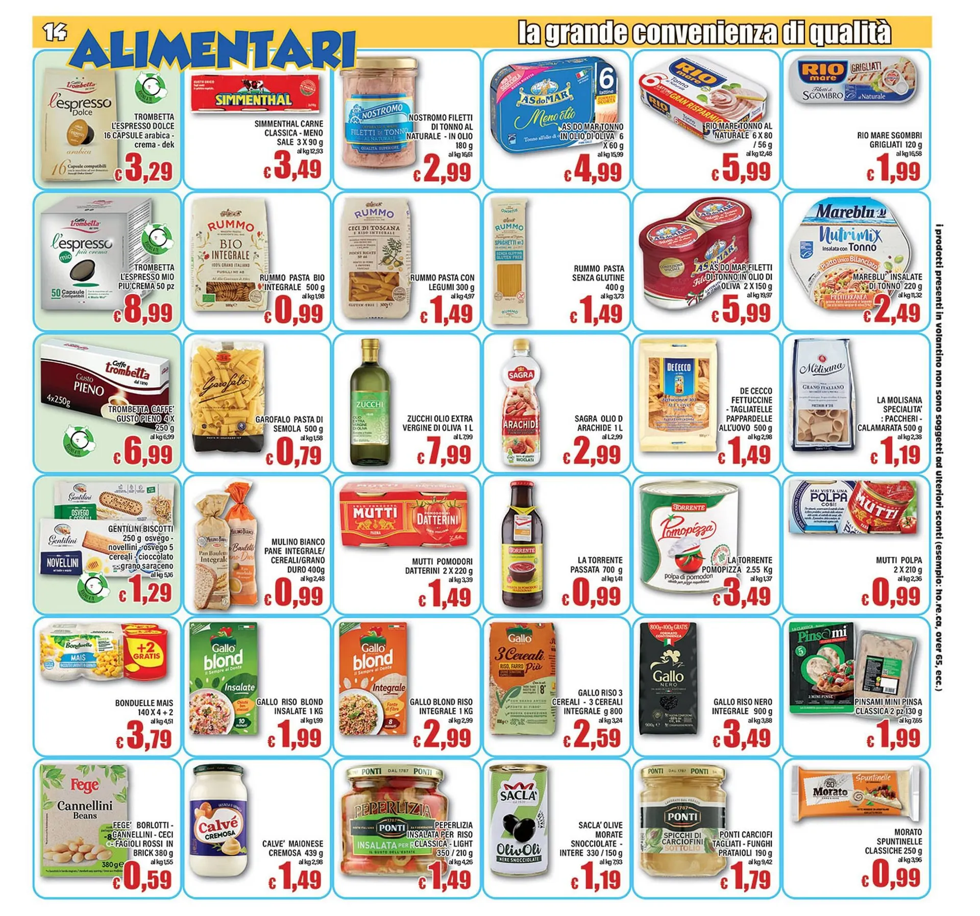 Volantino Top Supermercati da 8 giugno a 18 giugno di 2024 - Pagina del volantino 14