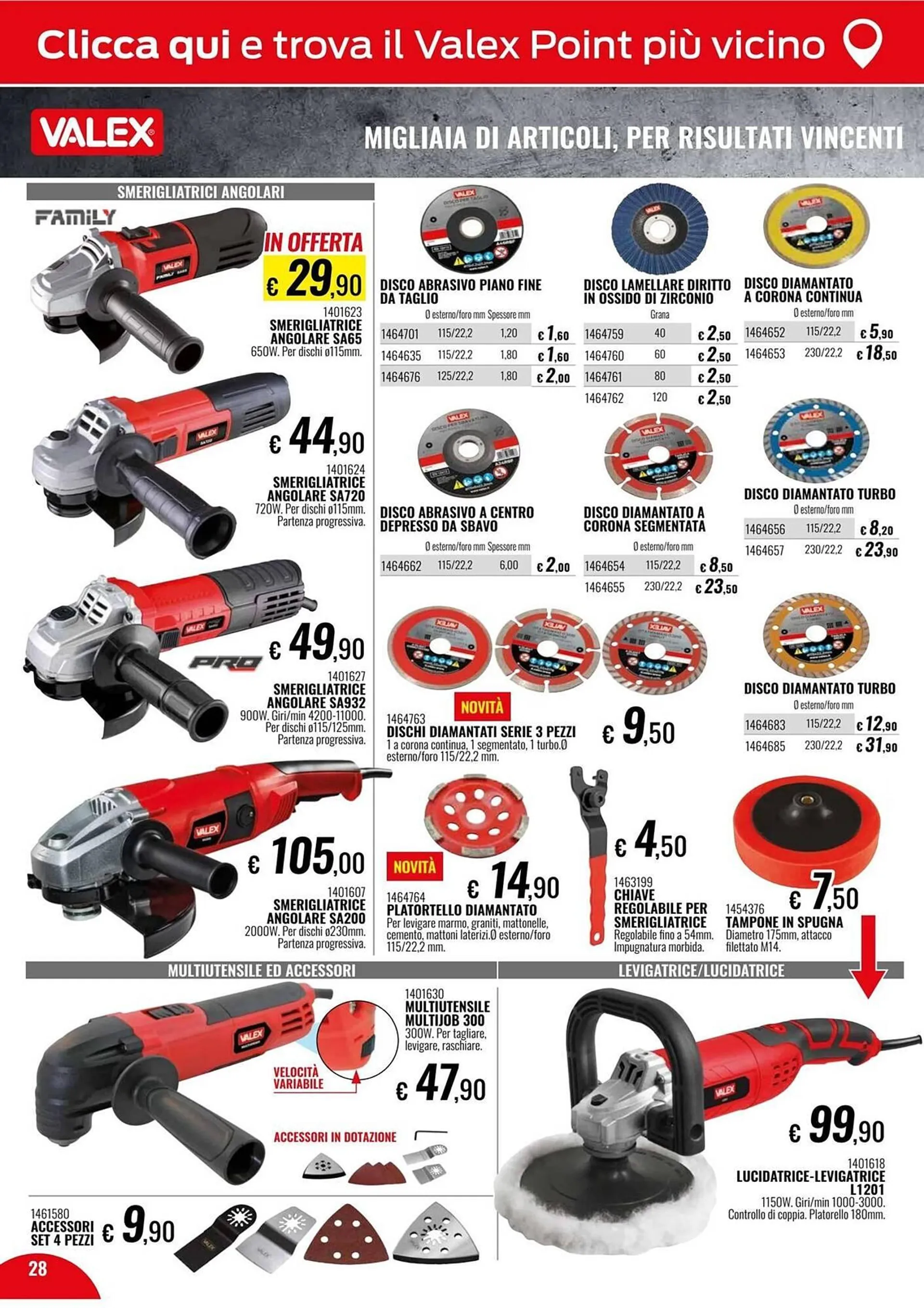 Volantino Valex da 5 marzo a 31 dicembre di 2025 - Pagina del volantino 28