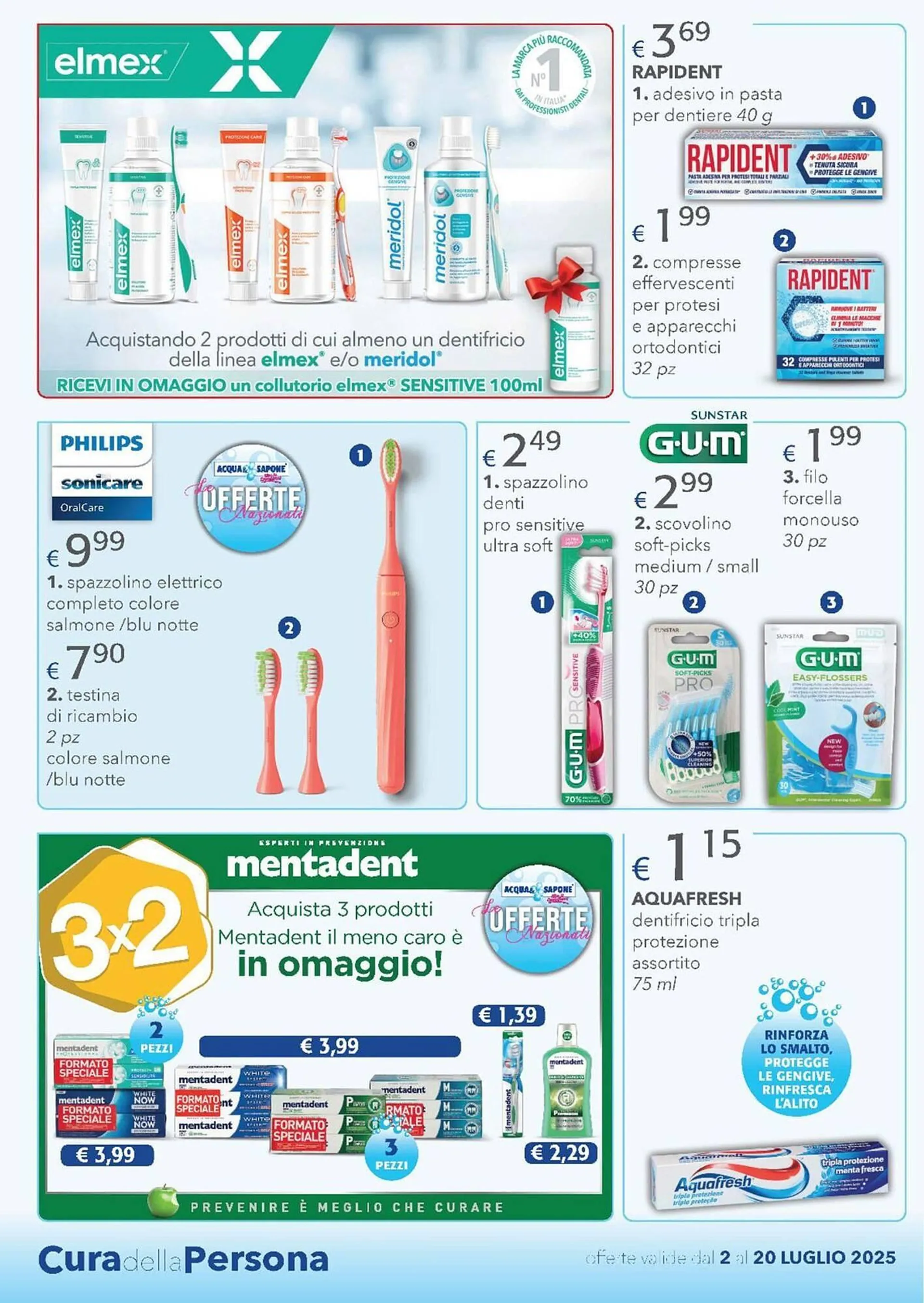 Volantino Acqua & Sapone da 2 luglio a 20 luglio di 2025 - Pagina del volantino 12