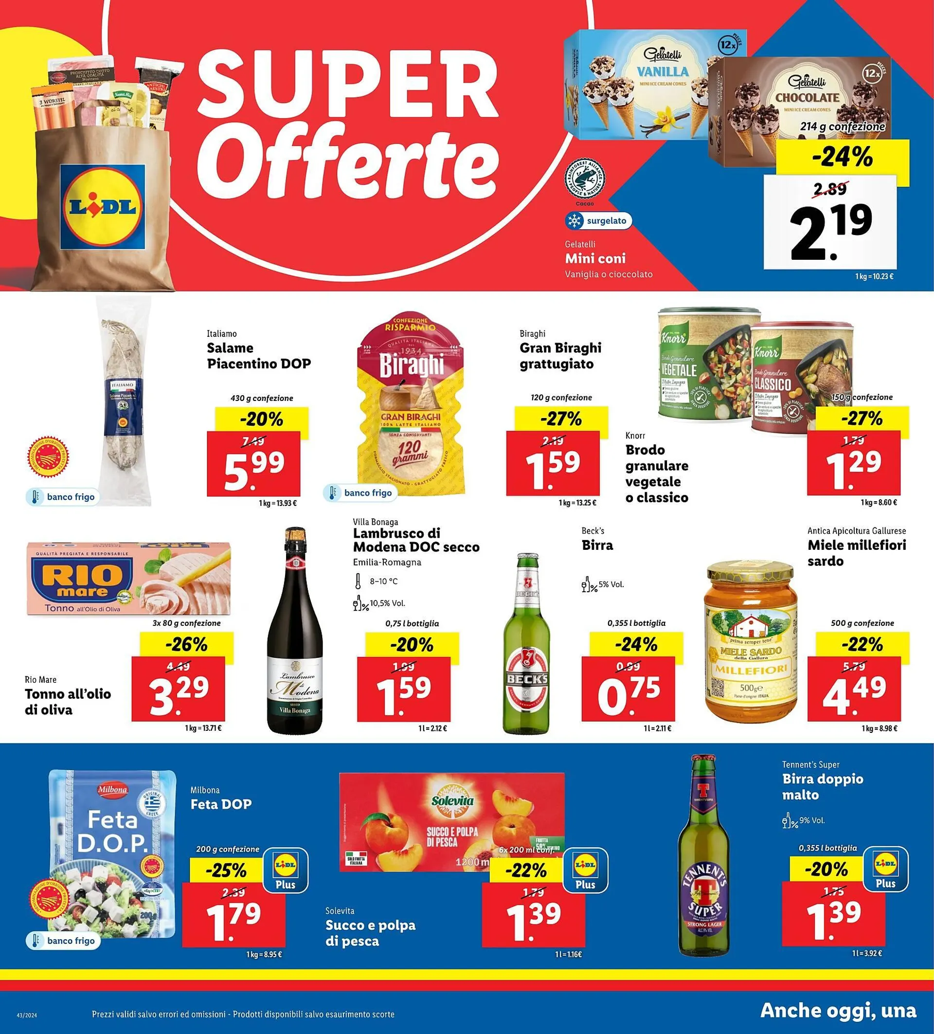 Volantino Lidl da 21 ottobre a 27 ottobre di 2024 - Pagina del volantino 8