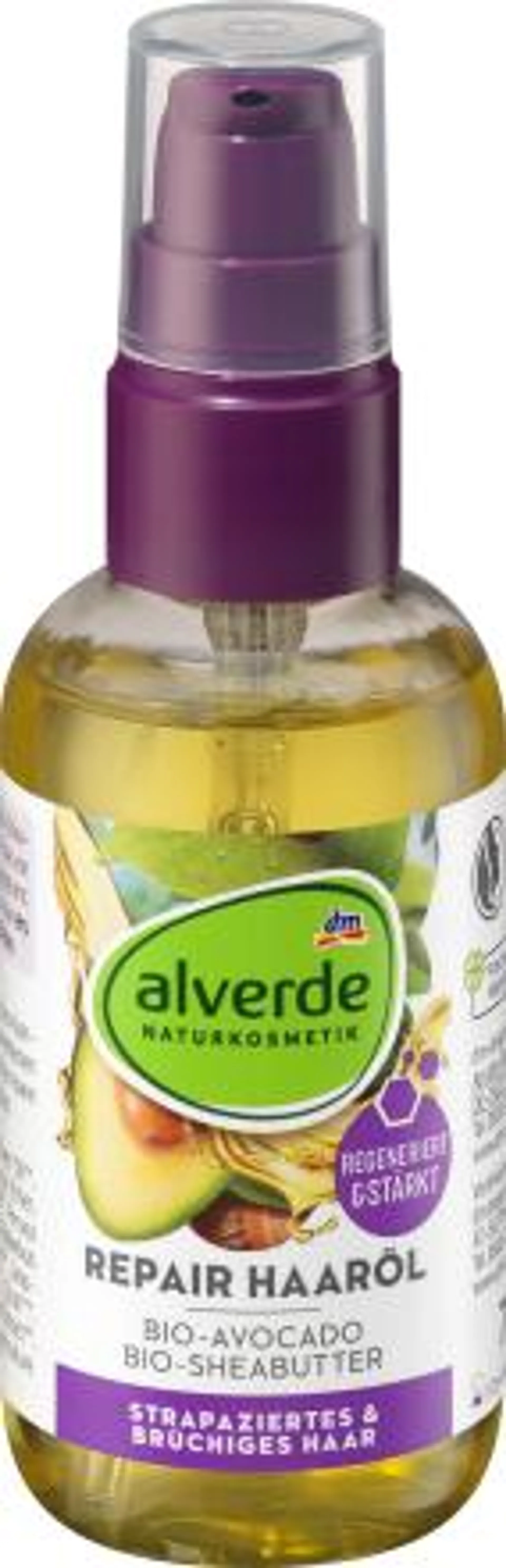 Repair Olio per capelli all'avocado bio e al burro di karité bio, 75 ml