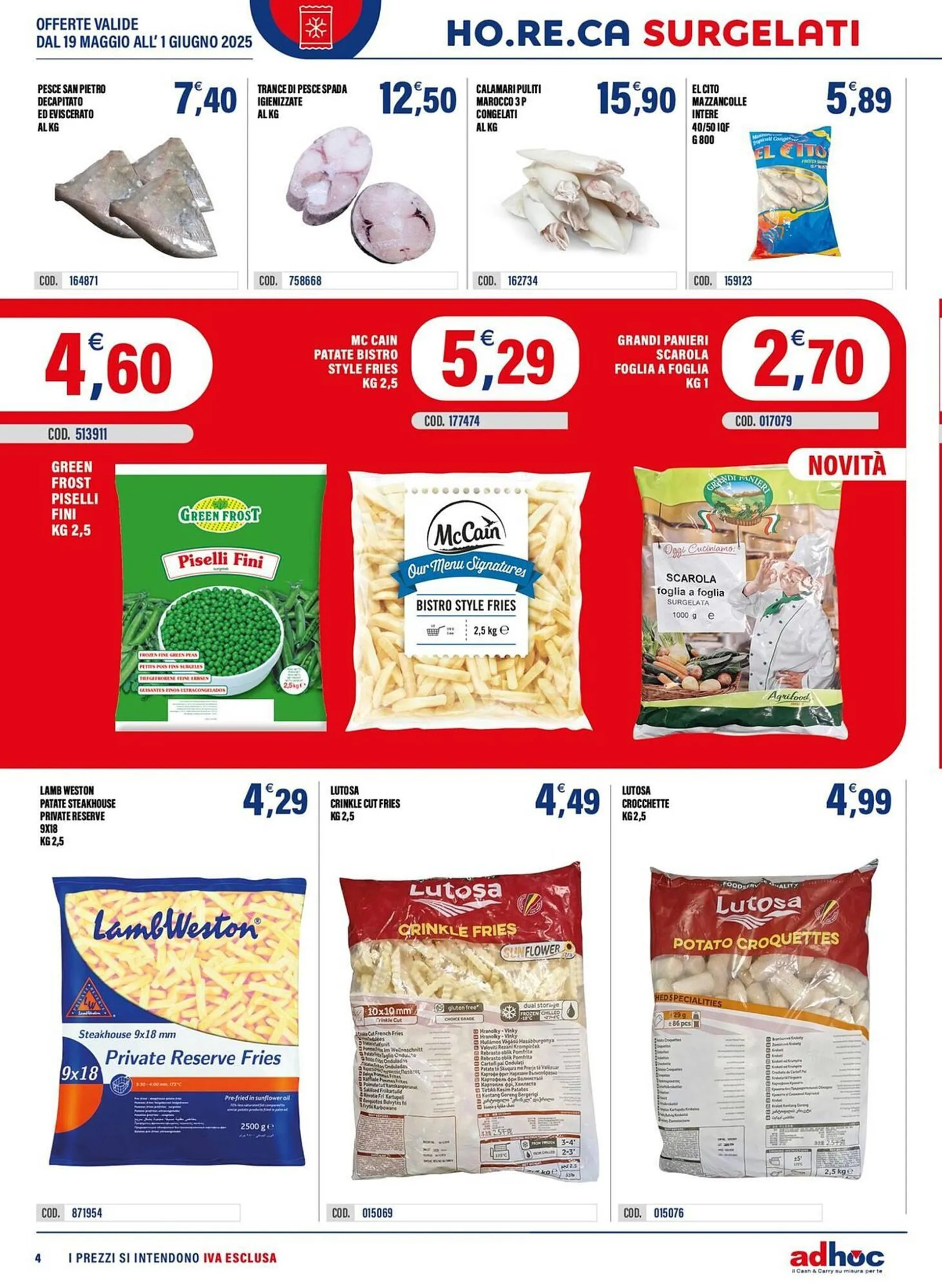 Volantino Adhoc da 19 maggio a 1 giugno di 2025 - Pagina del volantino 4
