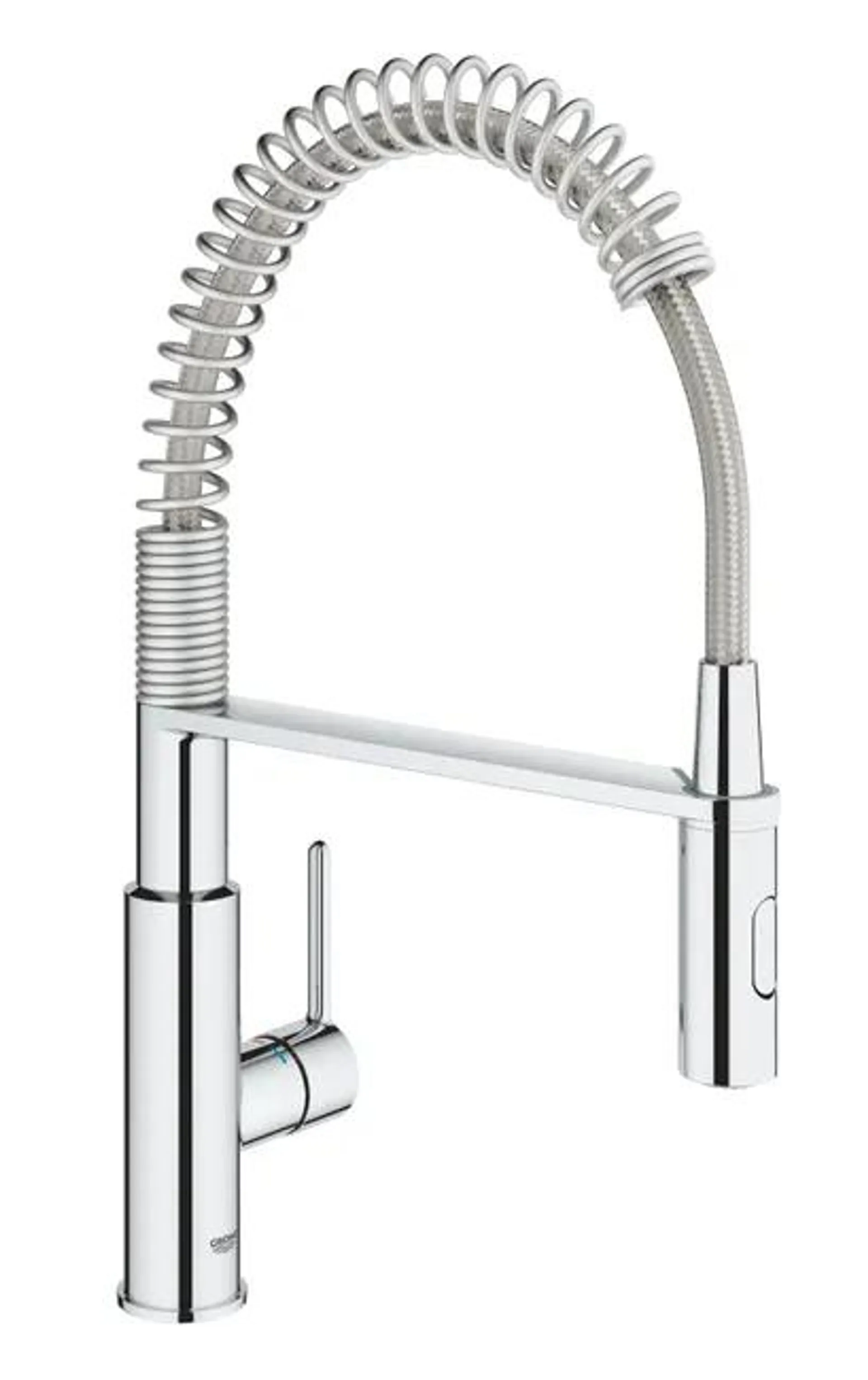 Rubinetto da cucina Get Clova a sfilare cromato argento, GROHE