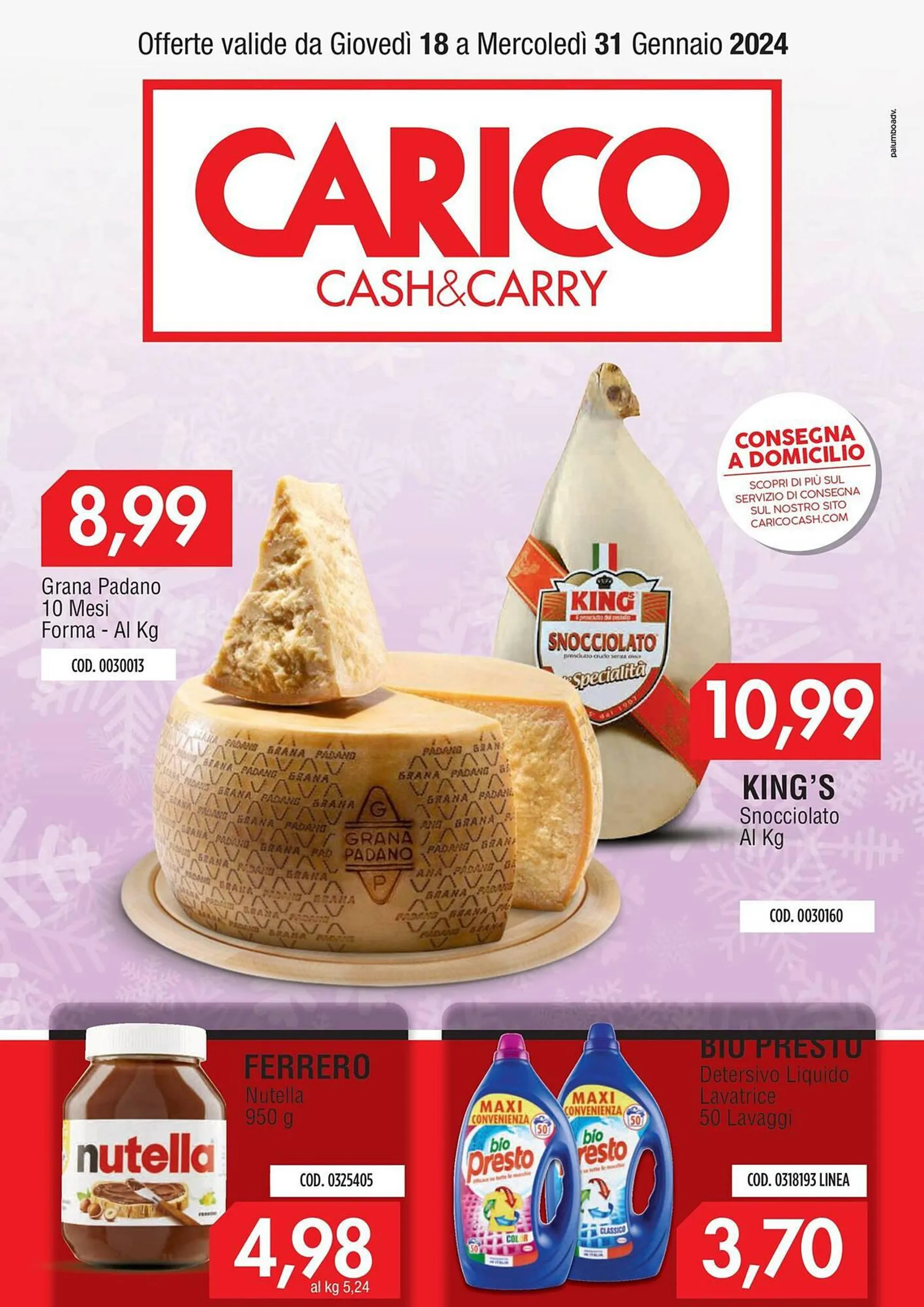 Volantino Carico Cash & Carry da 18 gennaio a 31 gennaio di 2024 - Pagina del volantino 