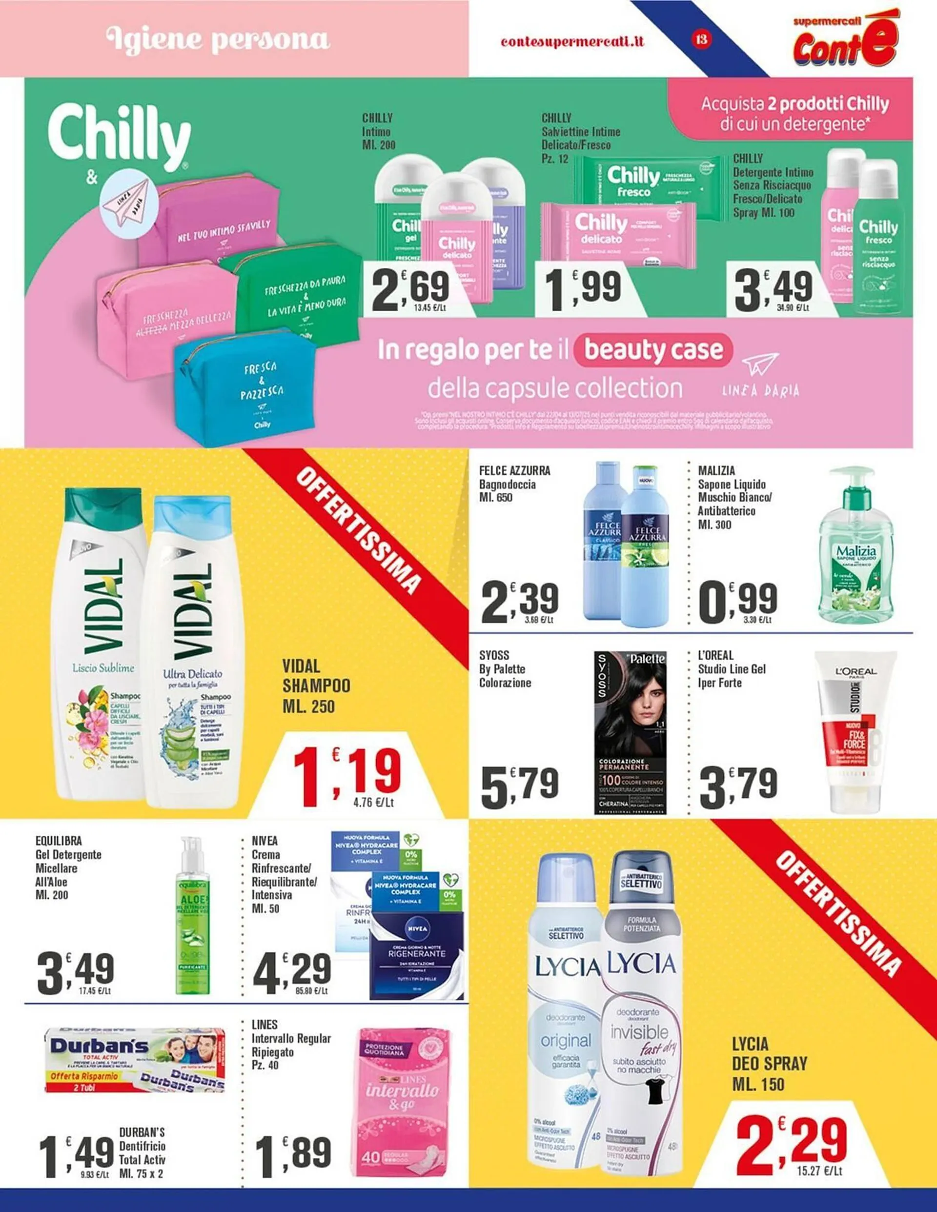 Volantino Conté Supermercati da 29 maggio a 8 giugno di 2025 - Pagina del volantino 13
