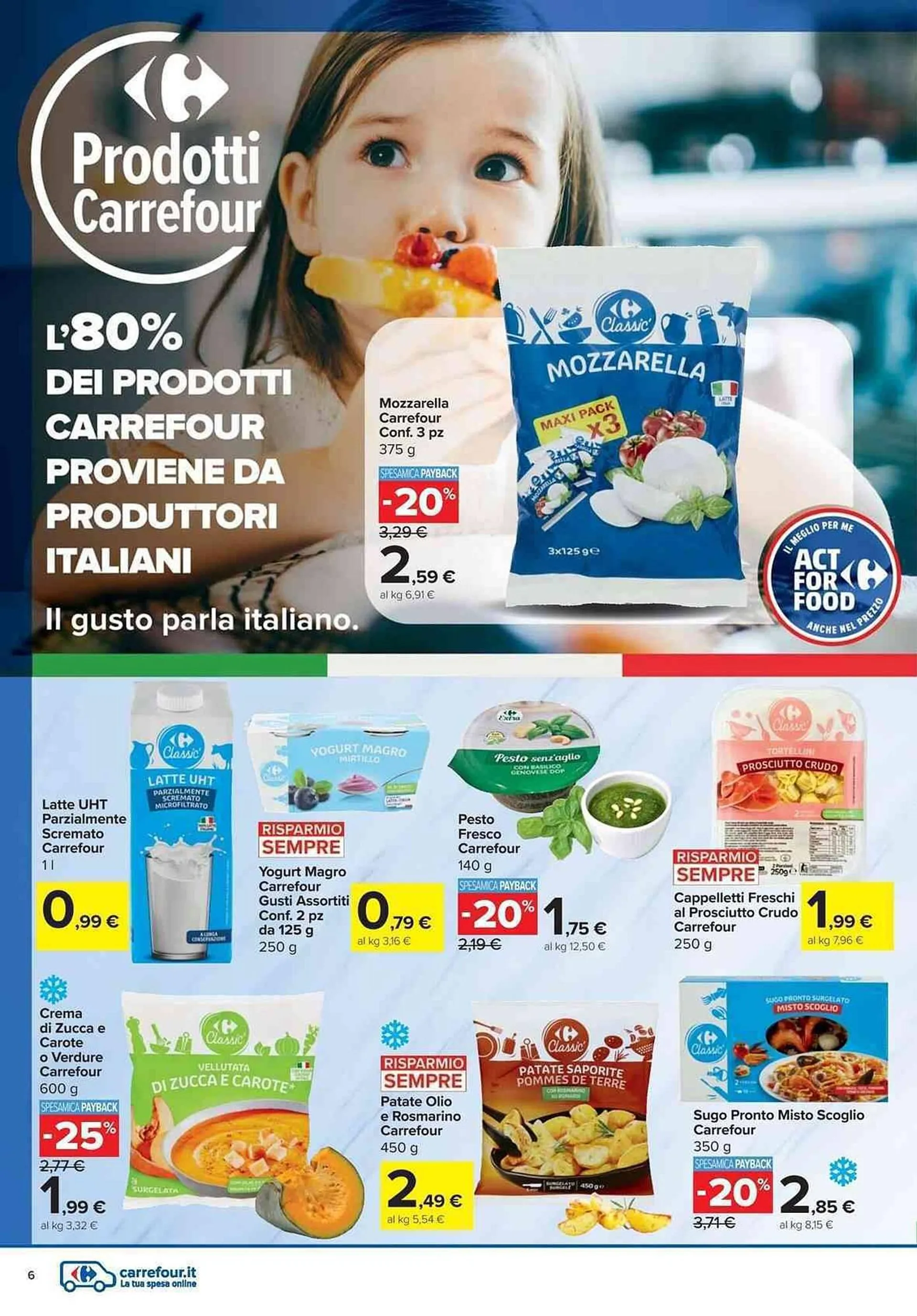 Volantino Carrefour Express da 29 maggio a 25 giugno di 2025 - Pagina del volantino 6