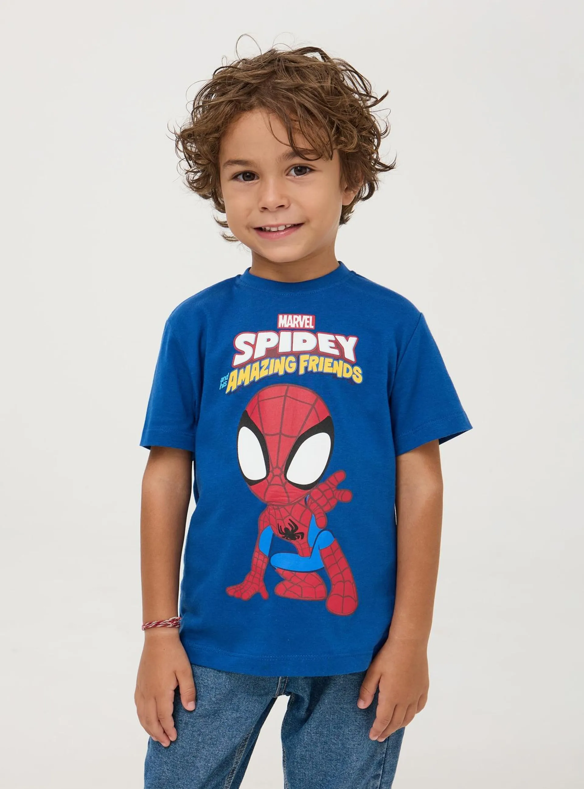 T-shirt con stampa Spidey® Cielo