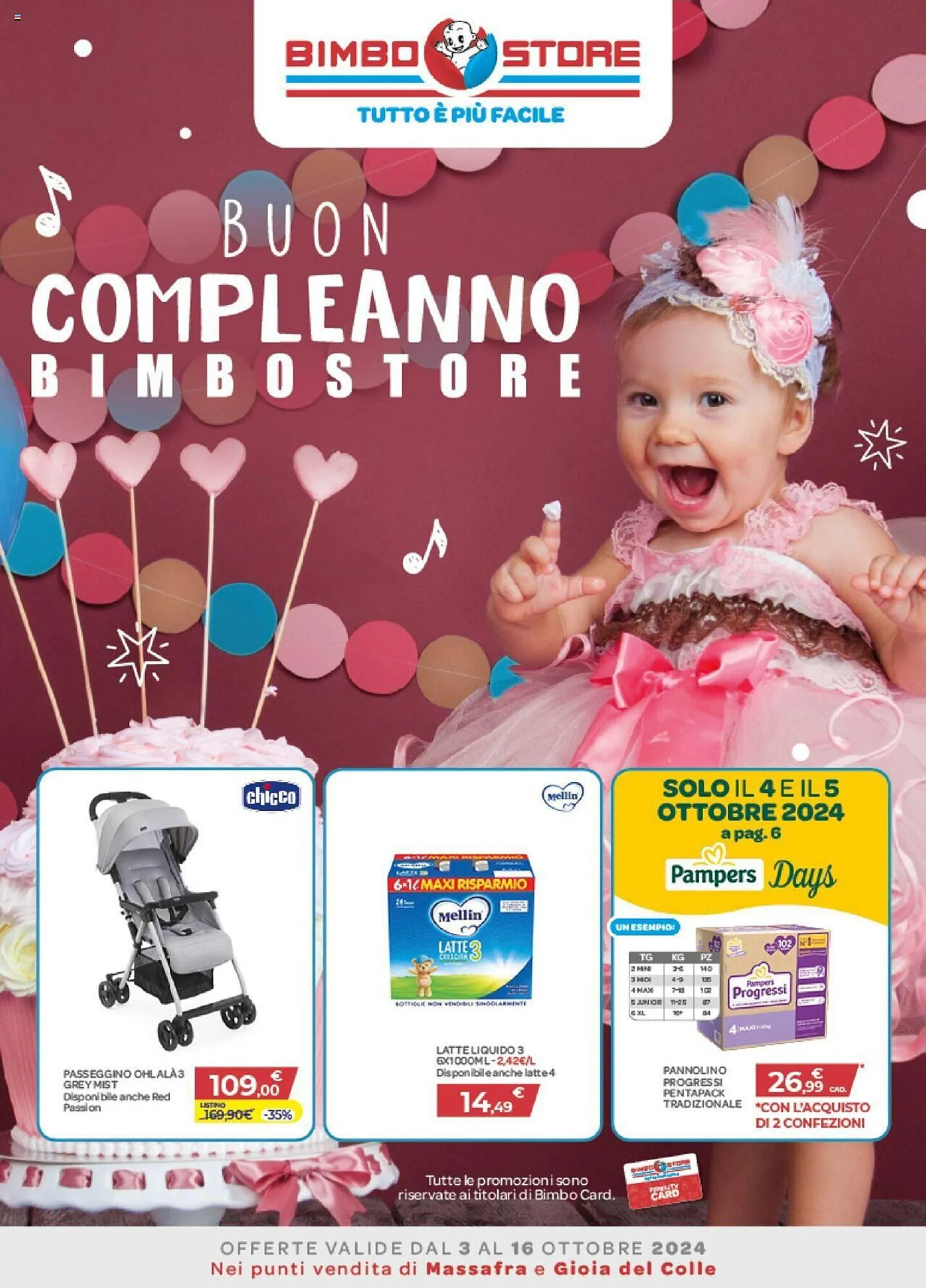 Volantino Bimbo Store - 1