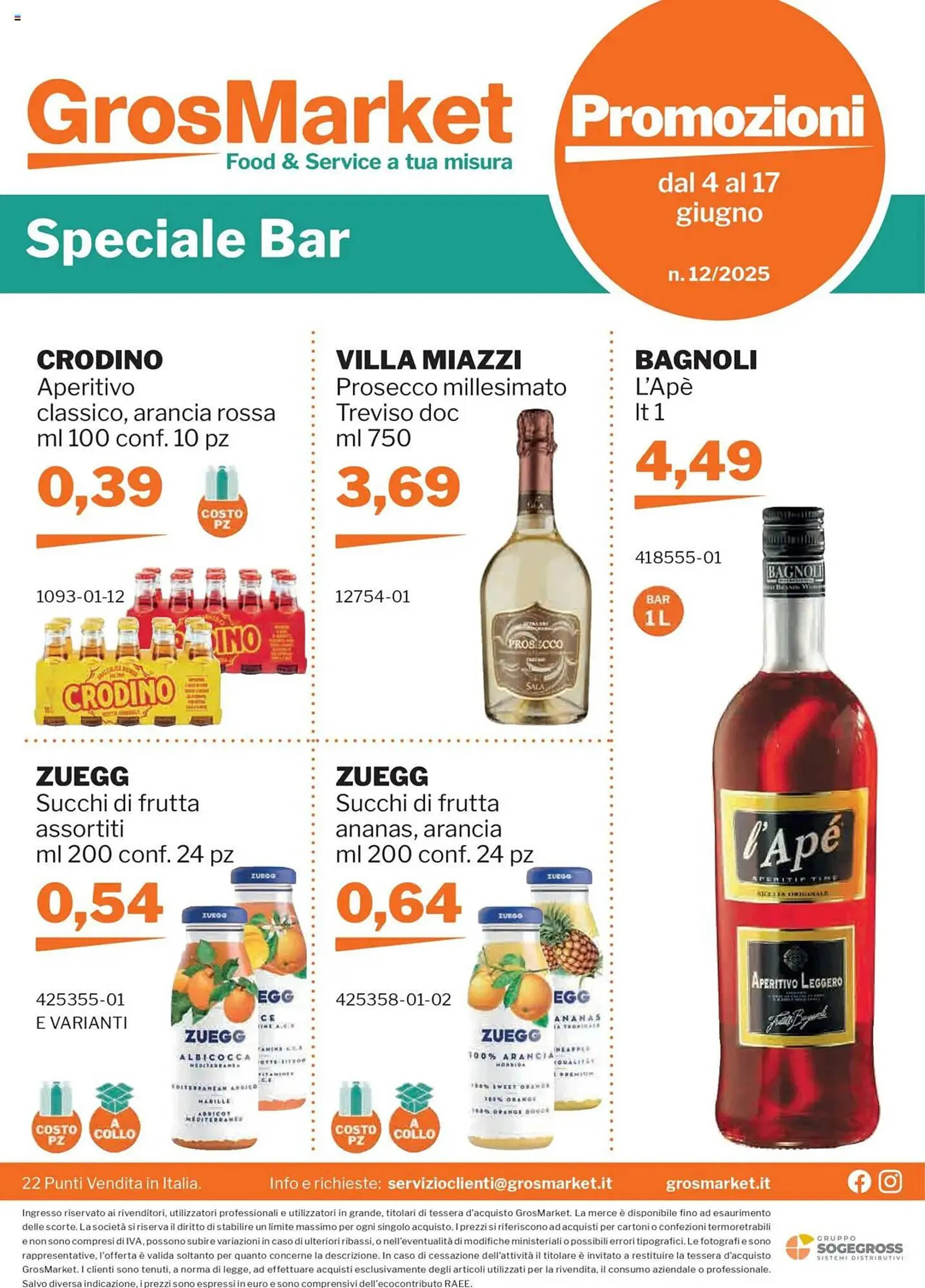 Volantino GrosMarket da 4 giugno a 17 giugno di 2025 - Pagina del volantino 50