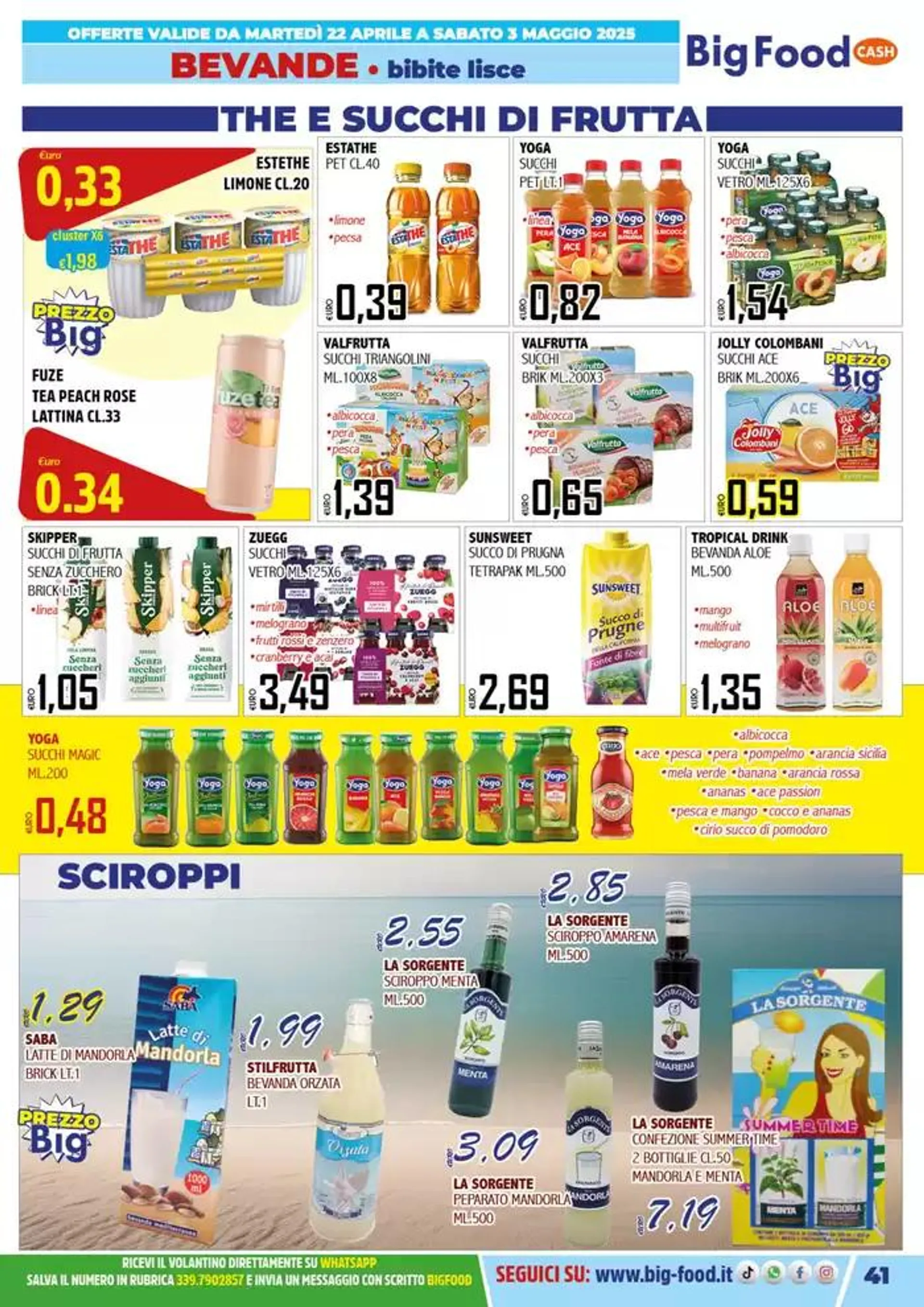 Mega Offerte  da 22 aprile a 3 maggio di 2025 - Pagina del volantino 41