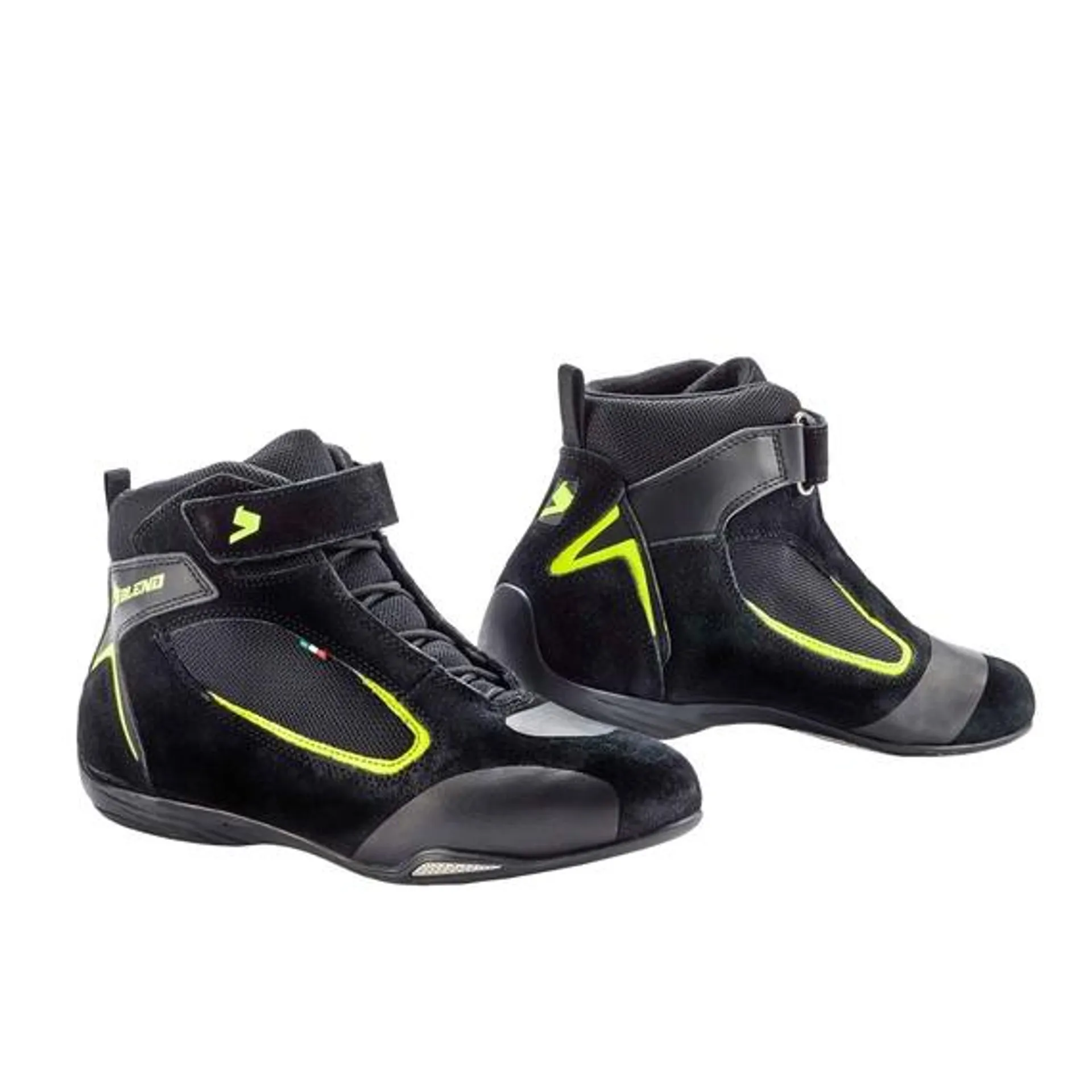 Scarpe moto Ventex Air CE Nero/Giallo Fluo