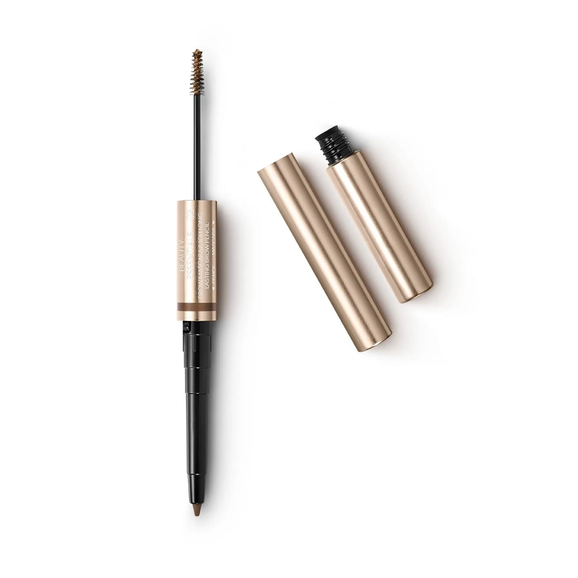 beauty essentials brow mascara & 10h long lasting brow pencil