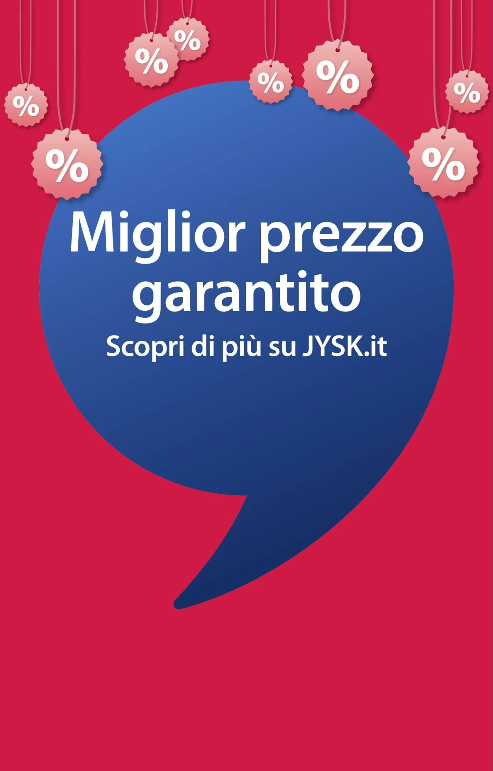 Jysk Volantino attuale da 29 luglio a 12 agosto di 2025 - Pagina del volantino 1