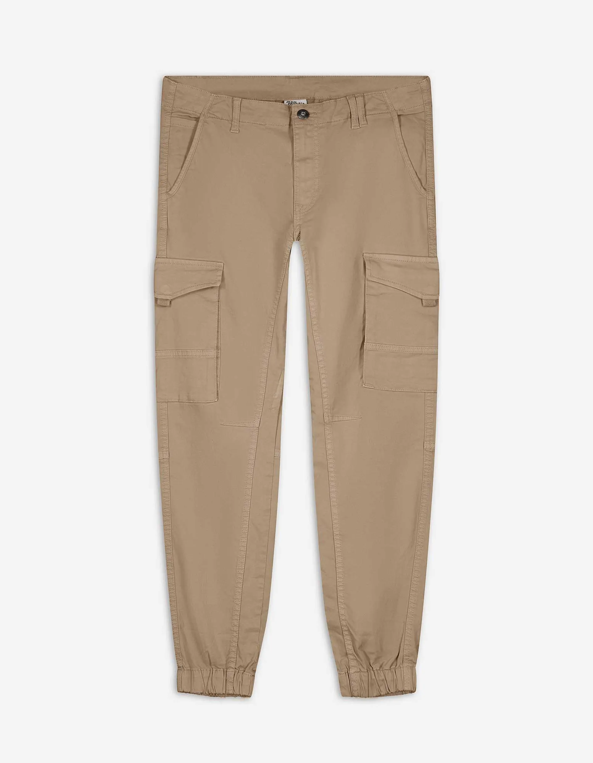 Pantaloni cargo - Twill - beige scuro