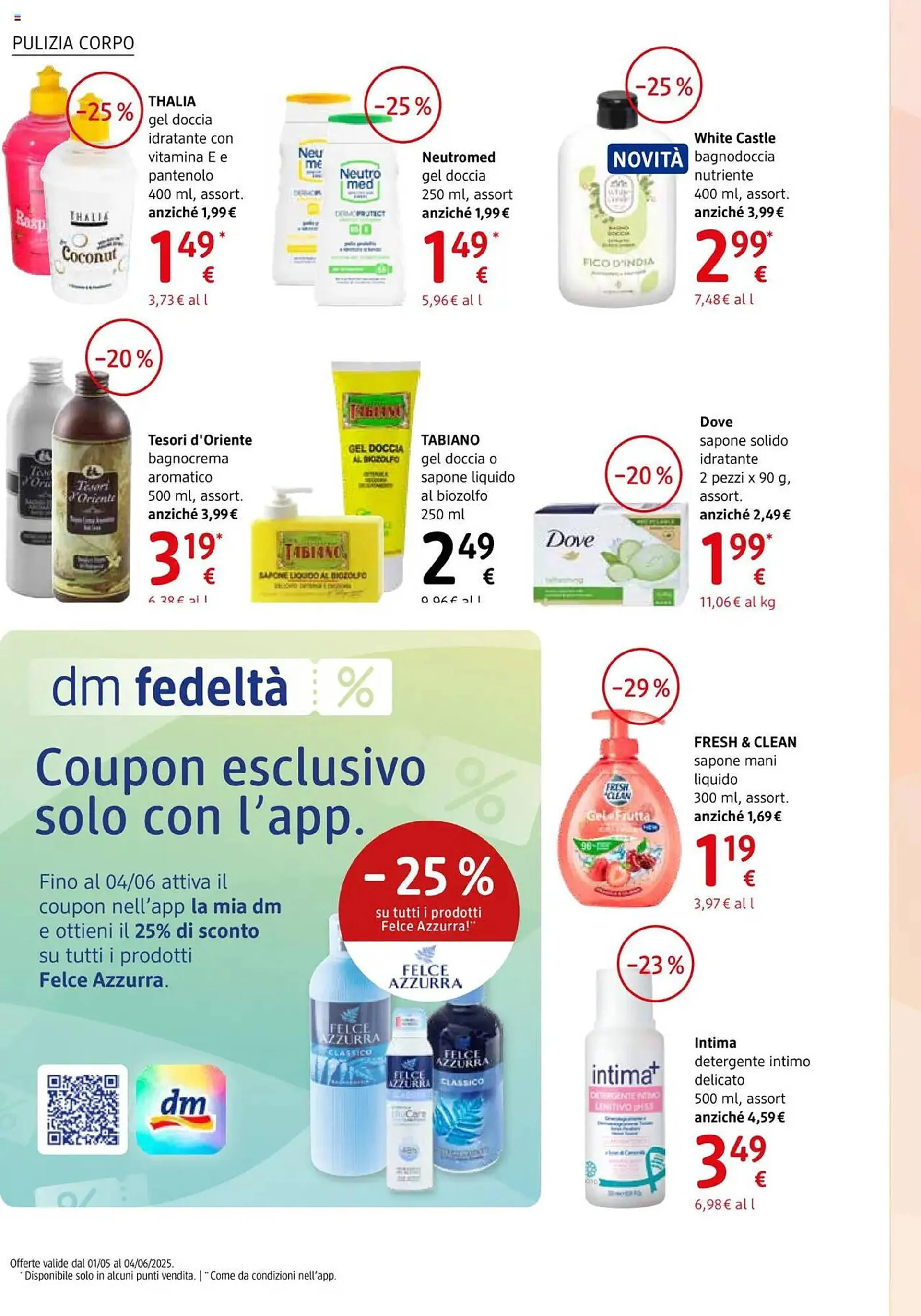 Volantino dm drogerie markt da 1 maggio a 4 giugno di 2025 - Pagina del volantino 6