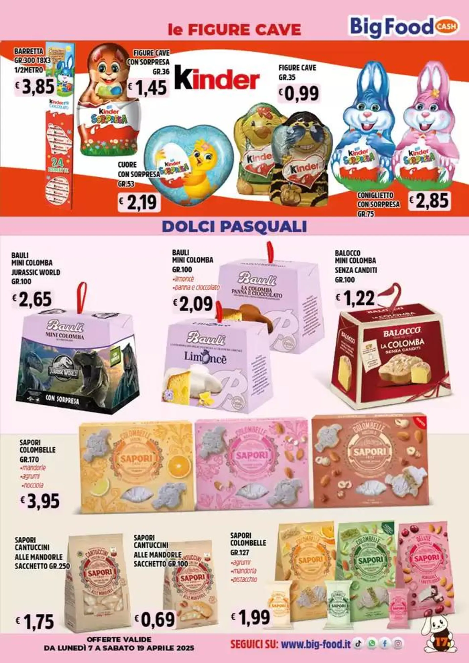 Buona Pasqua da 7 aprile a 19 aprile di 2025 - Pagina del volantino 17