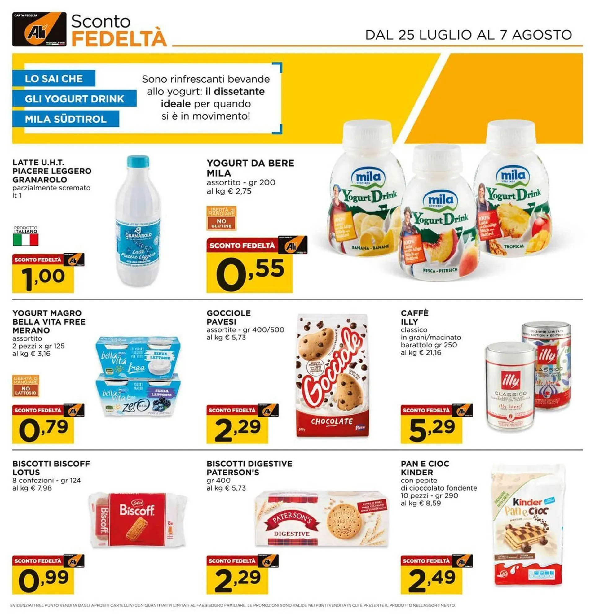 Volantino Alì Supermercati da 25 luglio a 7 agosto di 2024 - Pagina del volantino 11