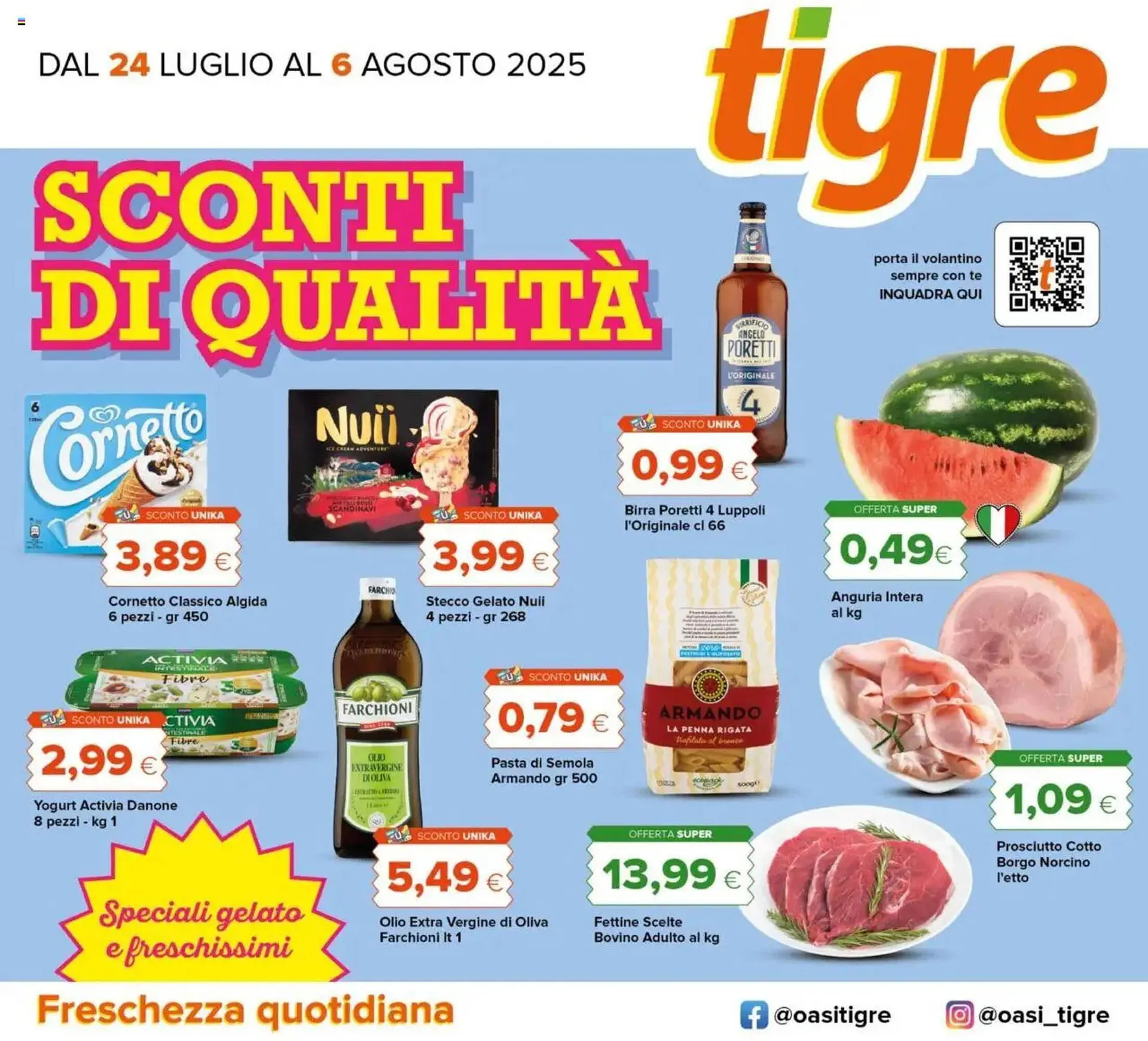 Volantino Tigre da 24 luglio a 6 agosto di 2025 - Pagina del volantino 1