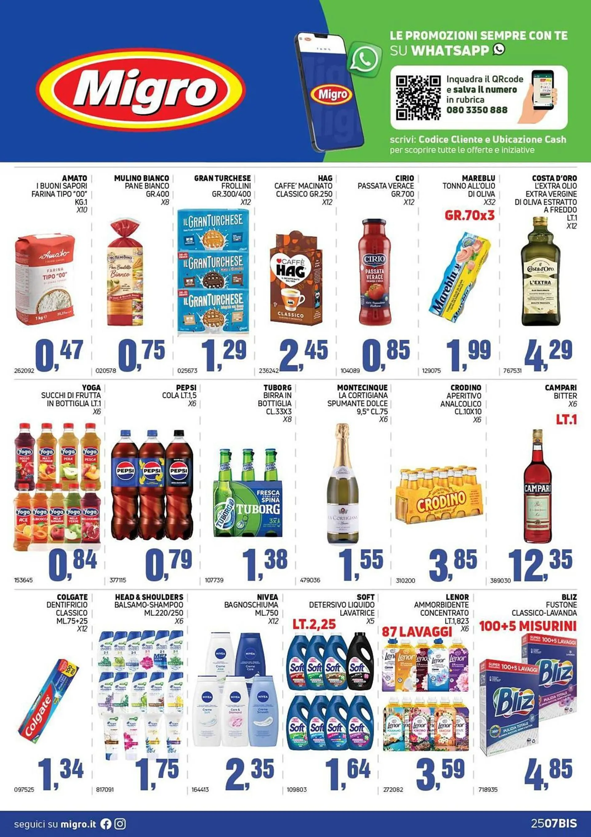 Volantino Migro da 18 luglio a 25 luglio di 2025 - Pagina del volantino 1