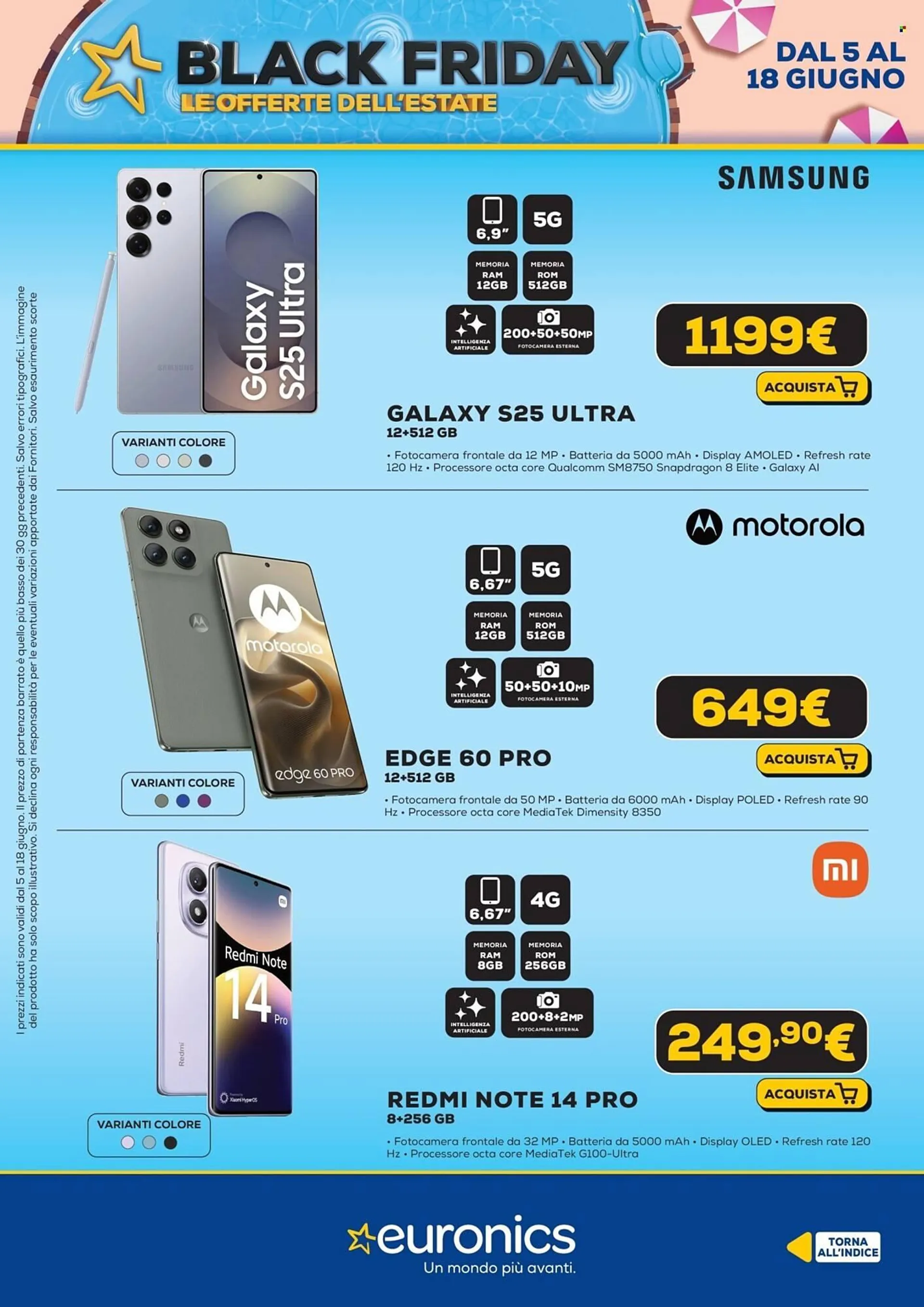 Volantino Euronics da 5 giugno a 18 giugno di 2025 - Pagina del volantino 6