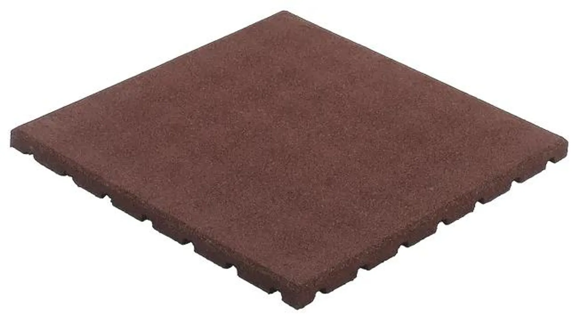 Piastrelle ad incastro ONEK Antishock in polistirene 50 x 50 cm Sp 25 mm, rosso