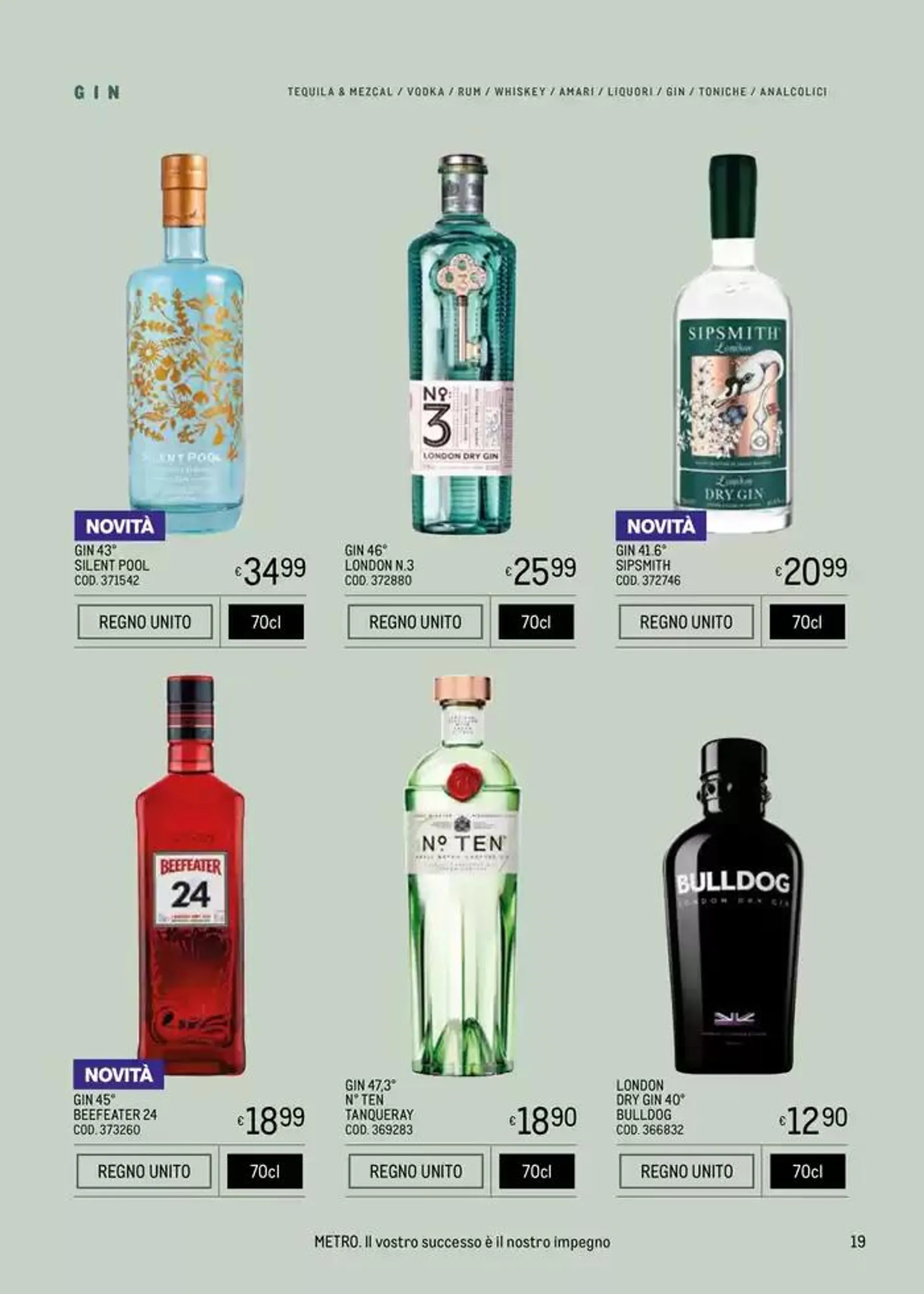 METRO SPIRITS ESTATE 2025 da 9 maggio a 27 agosto di 2025 - Pagina del volantino 19