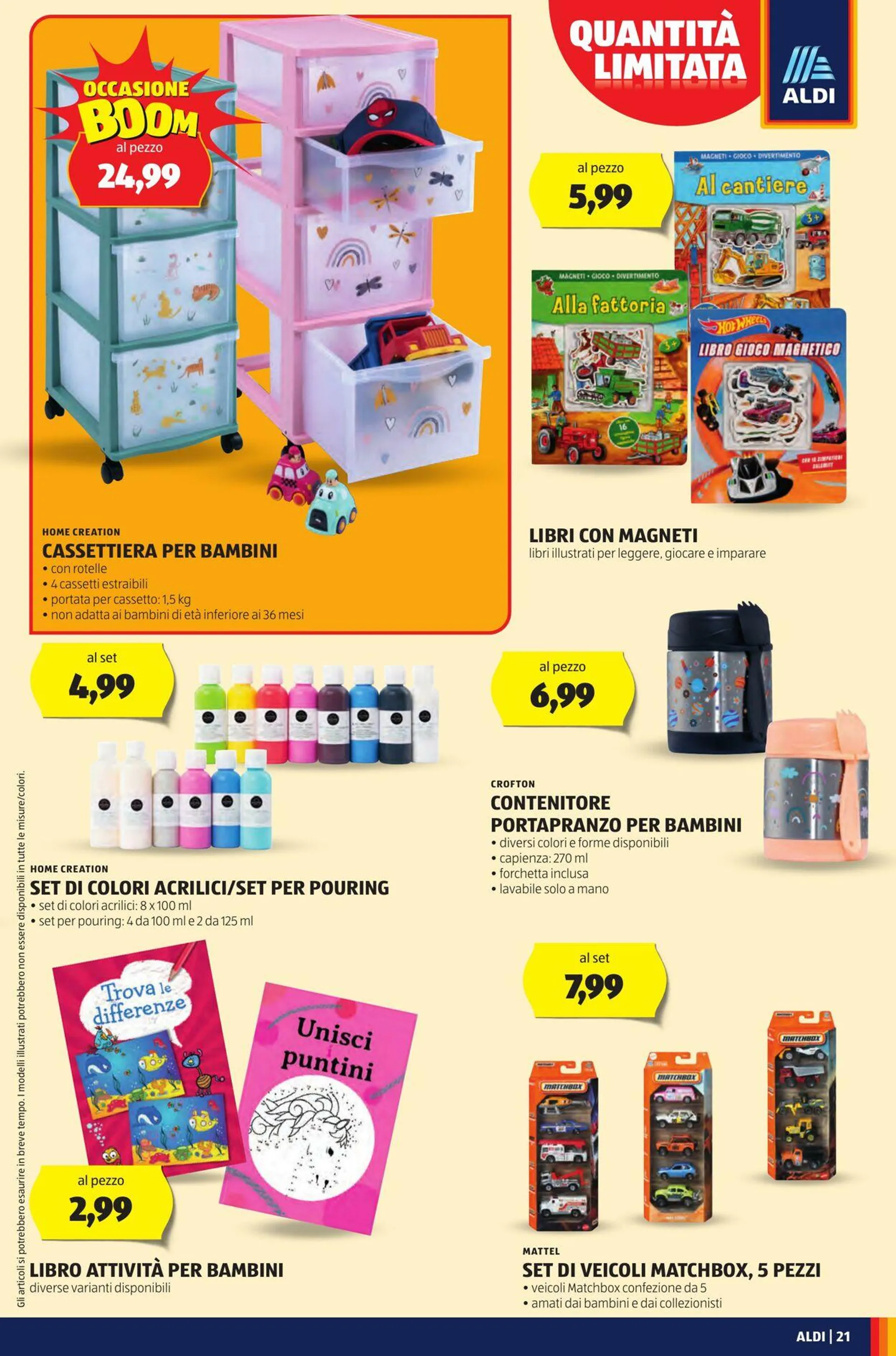 Aldi Volantino attuale da 21 luglio a 27 luglio di 2025 - Pagina del volantino 21