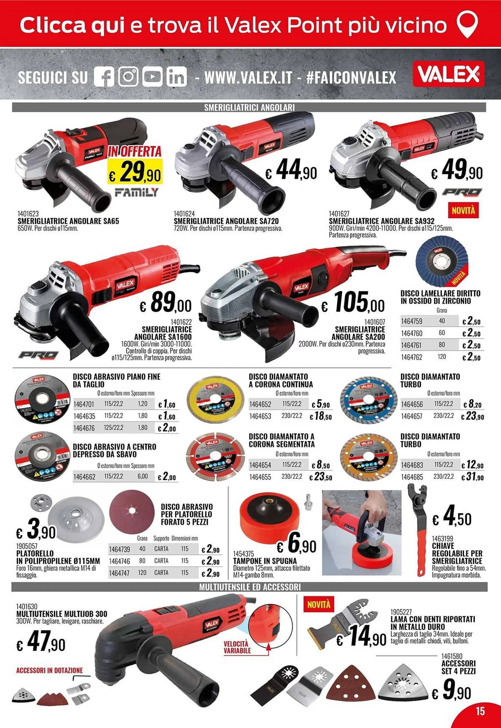 Volantino Valex da 24 settembre a 28 febbraio di 2025 - Pagina del volantino 15