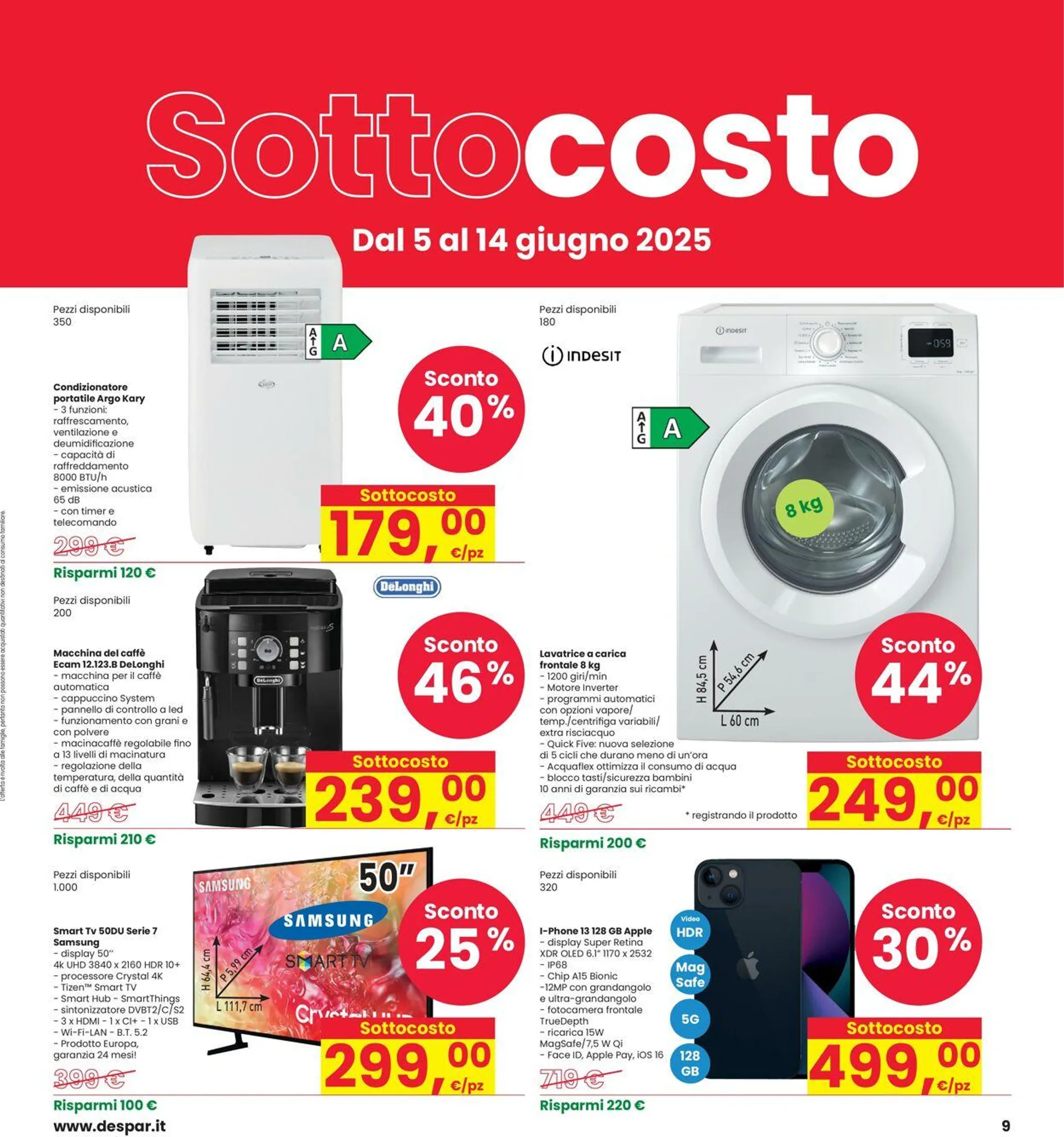 Interspar Volantino attuale da 5 giugno a 14 giugno di 2025 - Pagina del volantino 9
