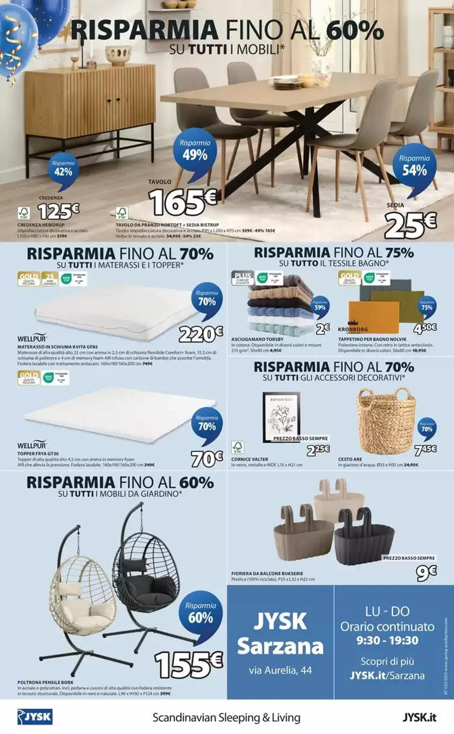 Grande riapertura Sarzana da 25 aprile a 30 aprile di 2025 - Pagina del volantino 16