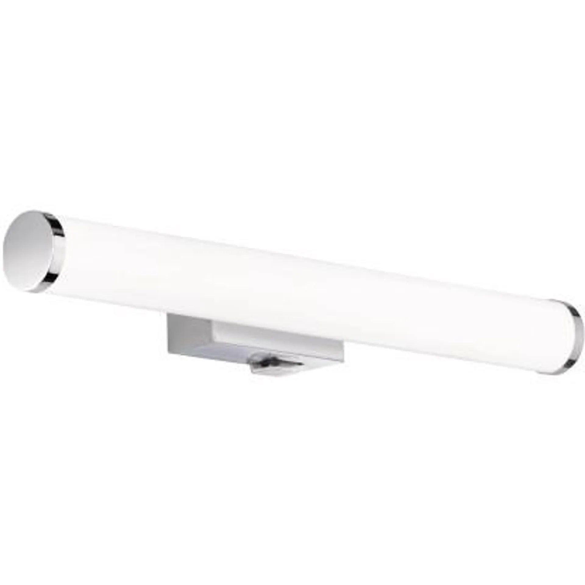 Applique LED Trio Mattimo cromo e bianco 40,4 cm